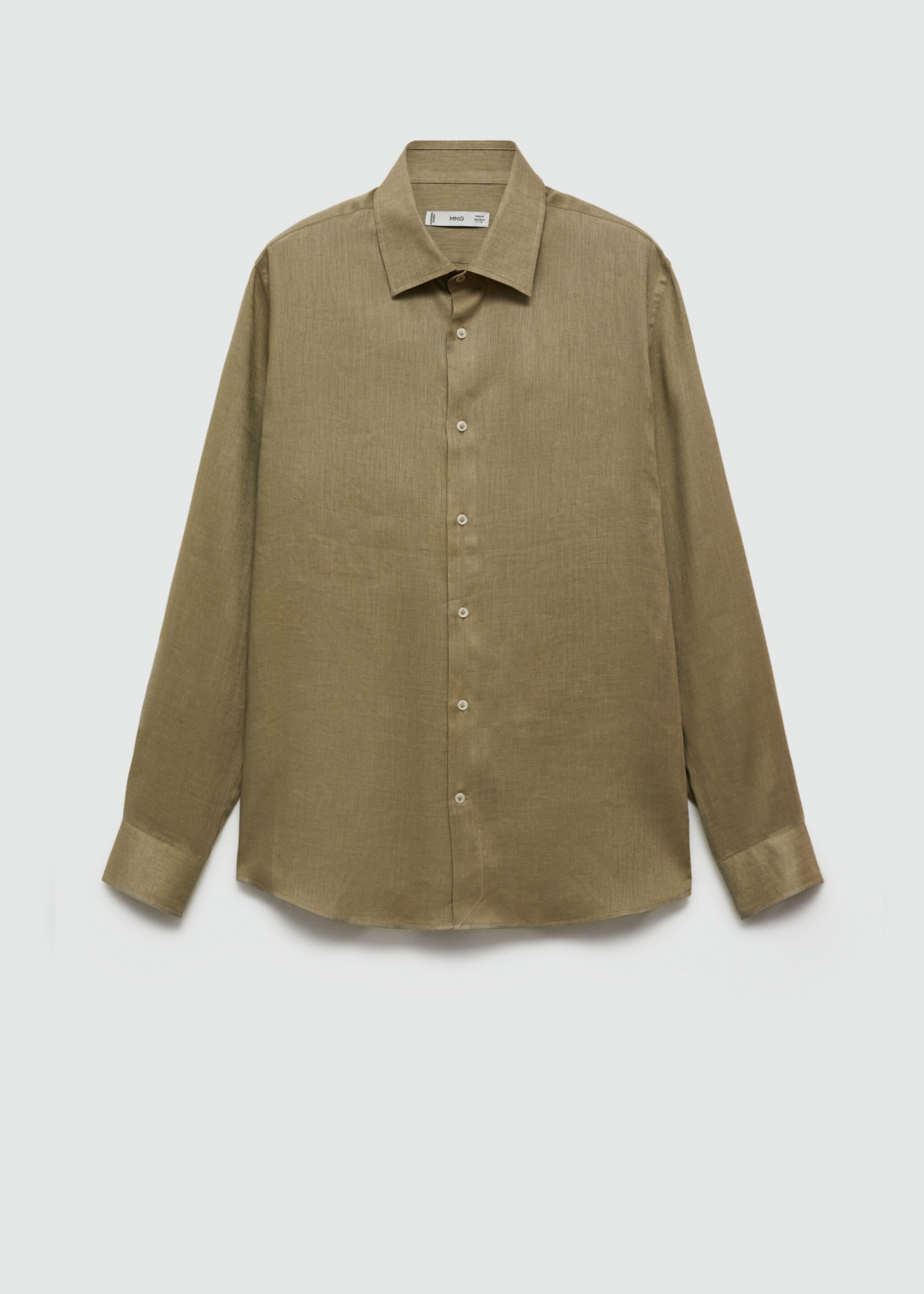Camisa regular fit 100% lino - Artículo sin modelo
