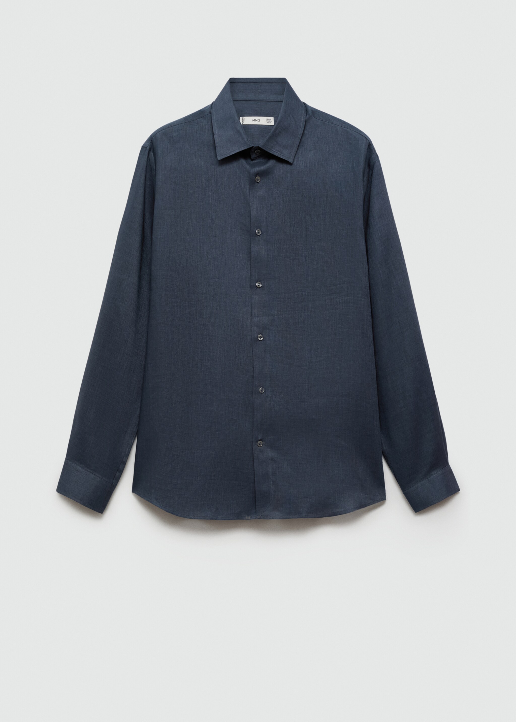 Camisa regular fit 100% lino - Artículo sin modelo