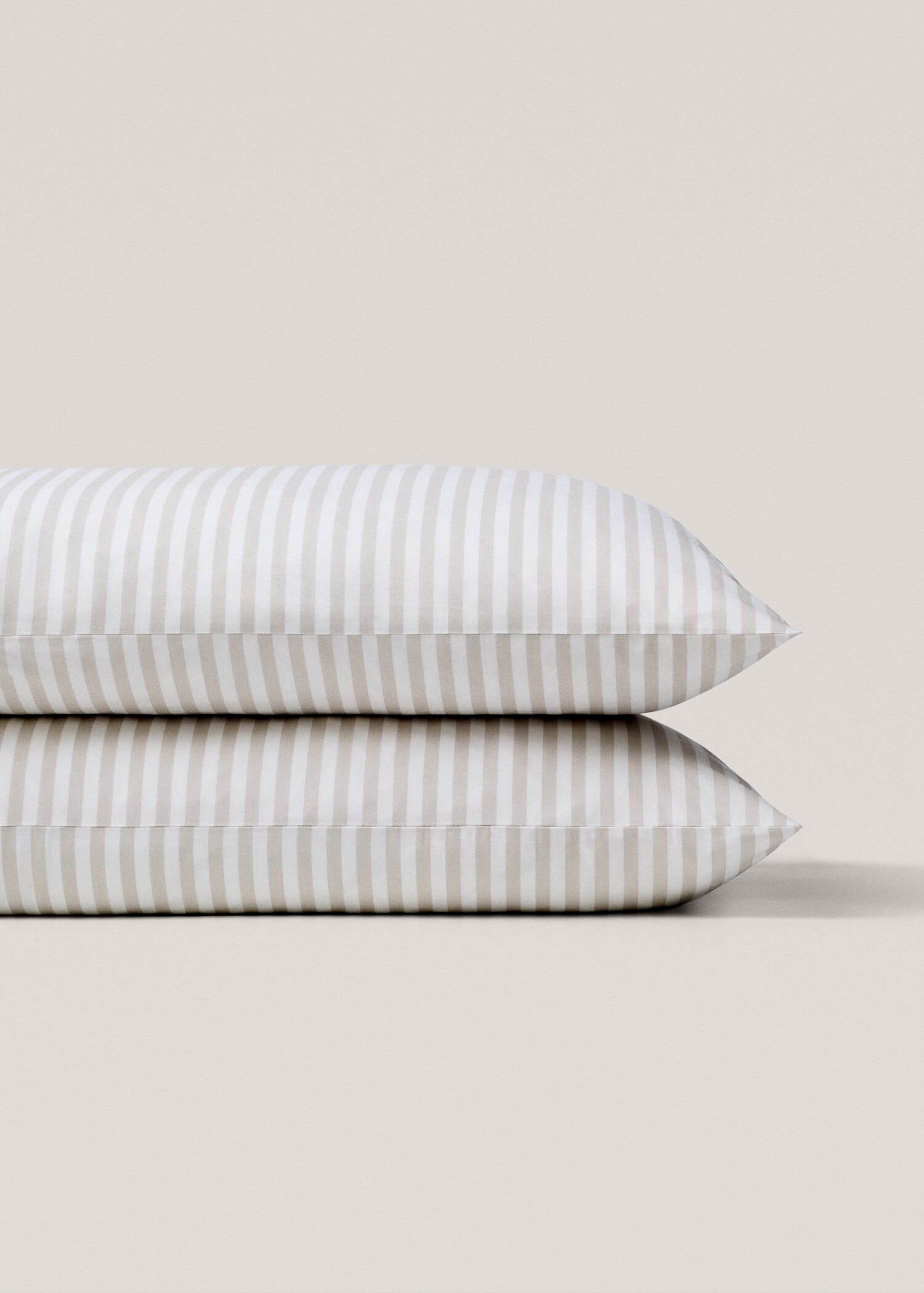 Strips cotton pillowcase 50X75cm - Details of the article 1
