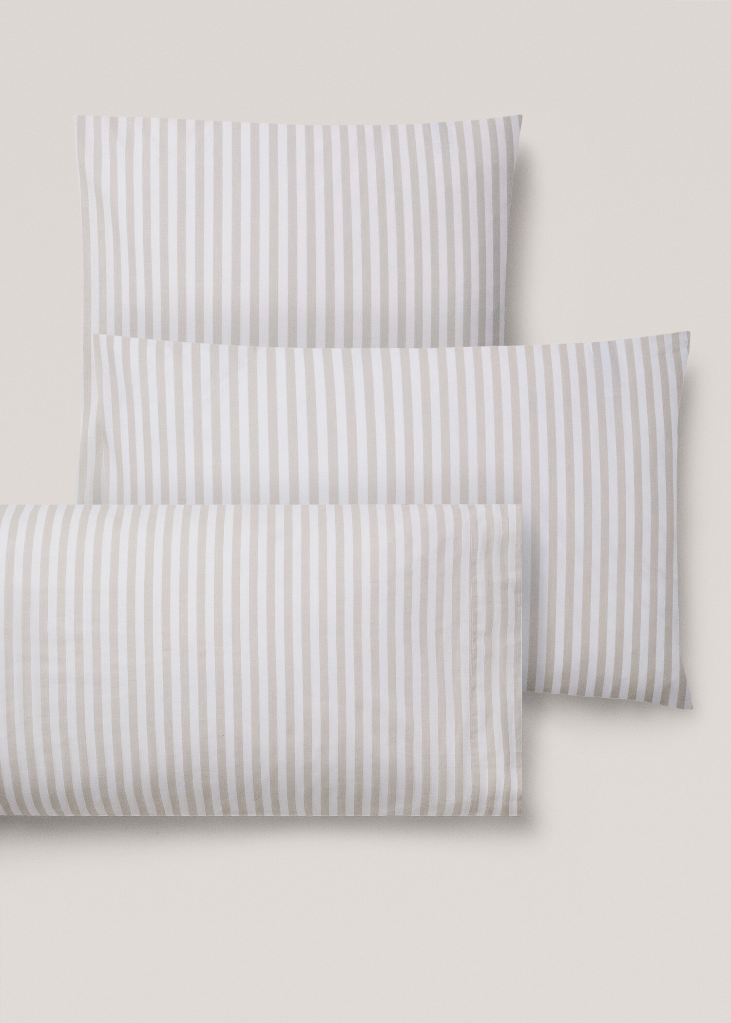 Strips cotton pillowcase 50X75cm - Details of the article 4