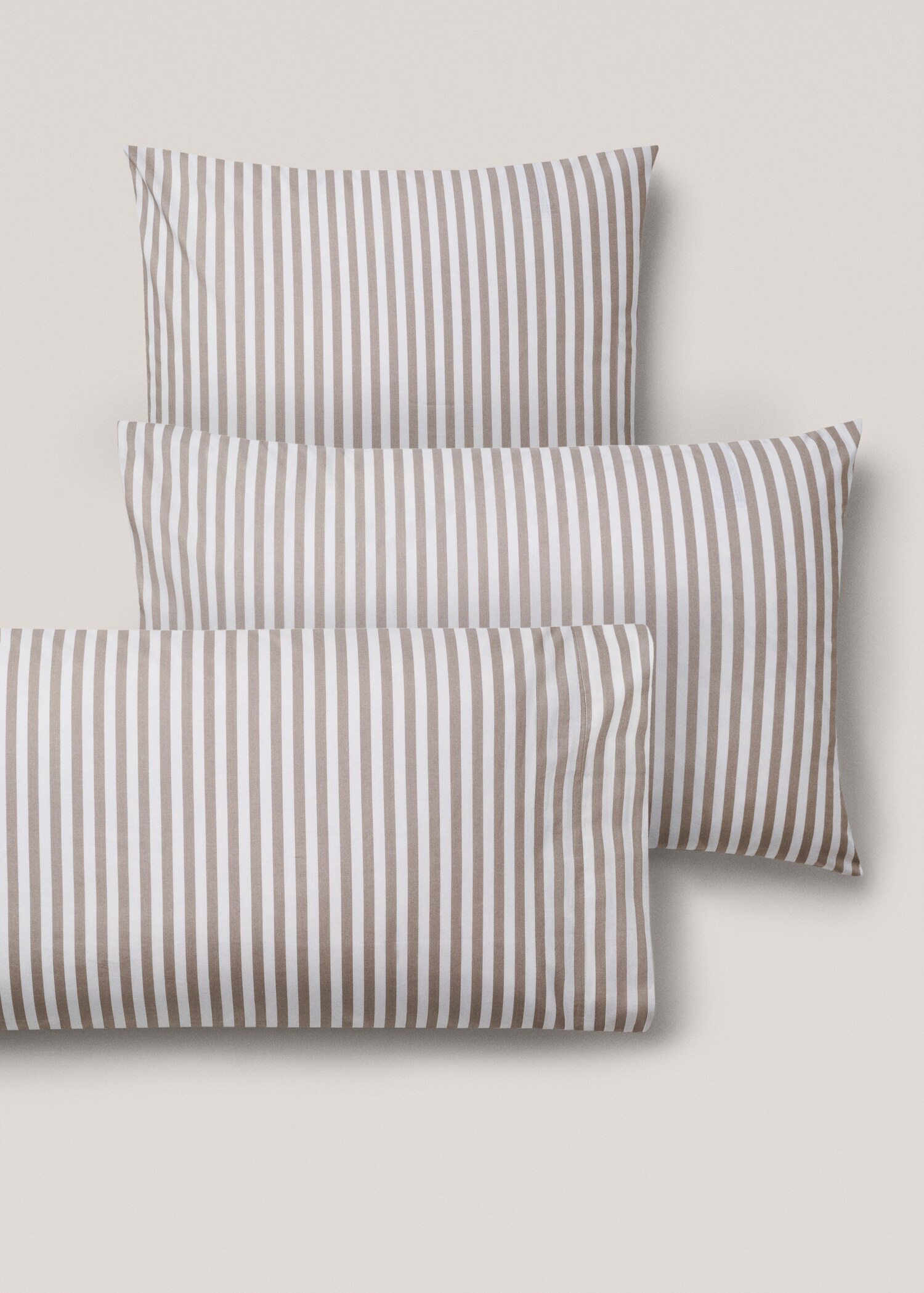 Strips cotton pillowcase 50X75cm - Details of the article 4