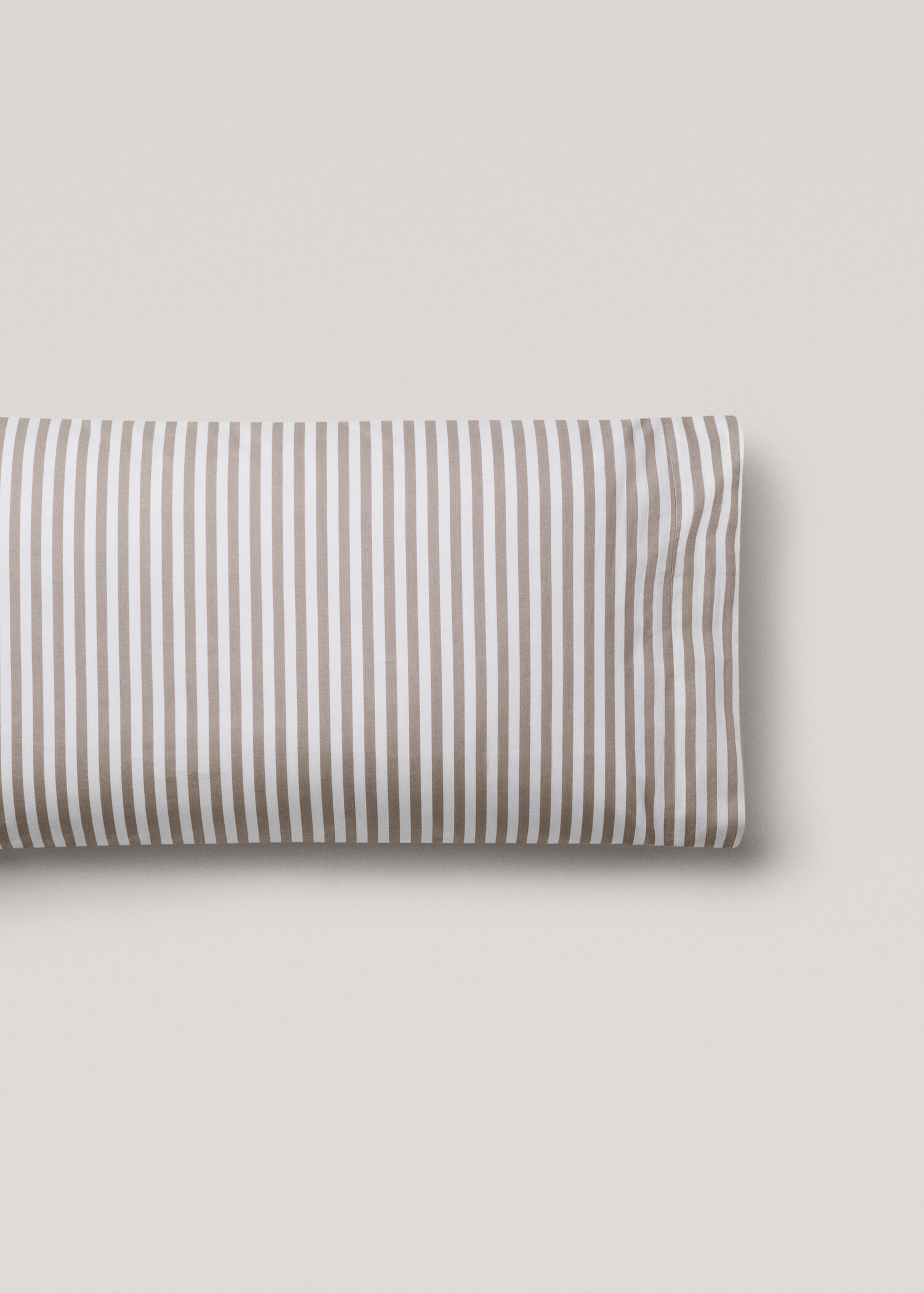 Gestreifter Kopfkissenbezug 45 x 110 cm - Artikel ohne Model