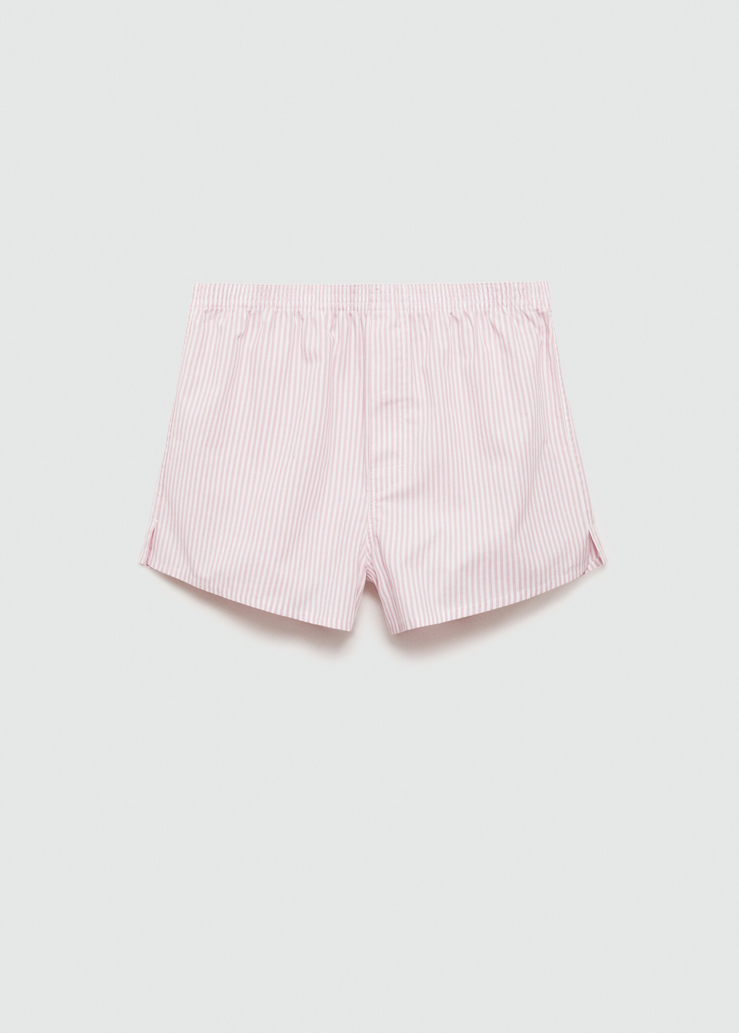Striped printed cotton briefs - Article without model