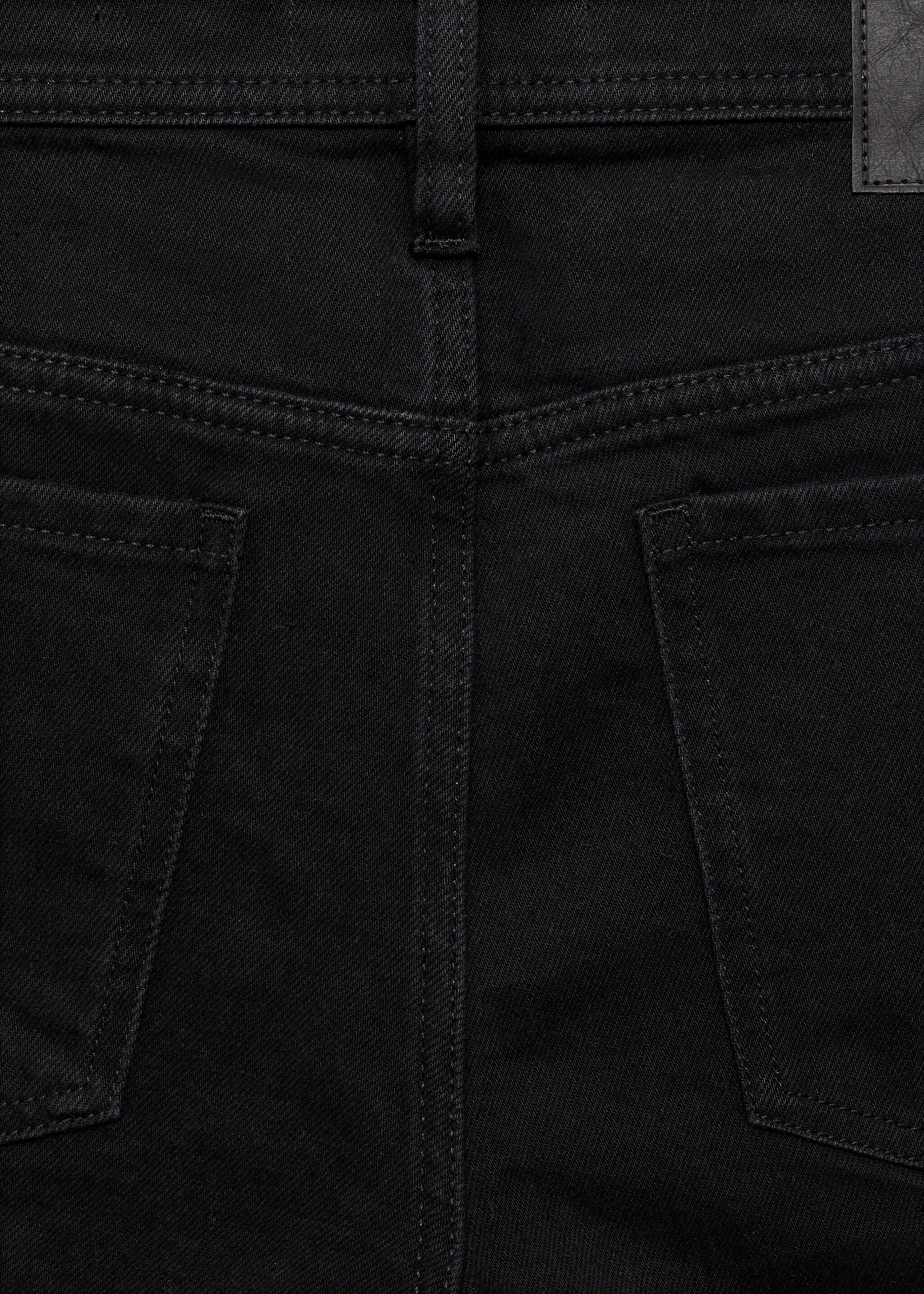 Jan slim-fit jeans - Details of the article 0, Black denim. Ref: 77020596-00.
