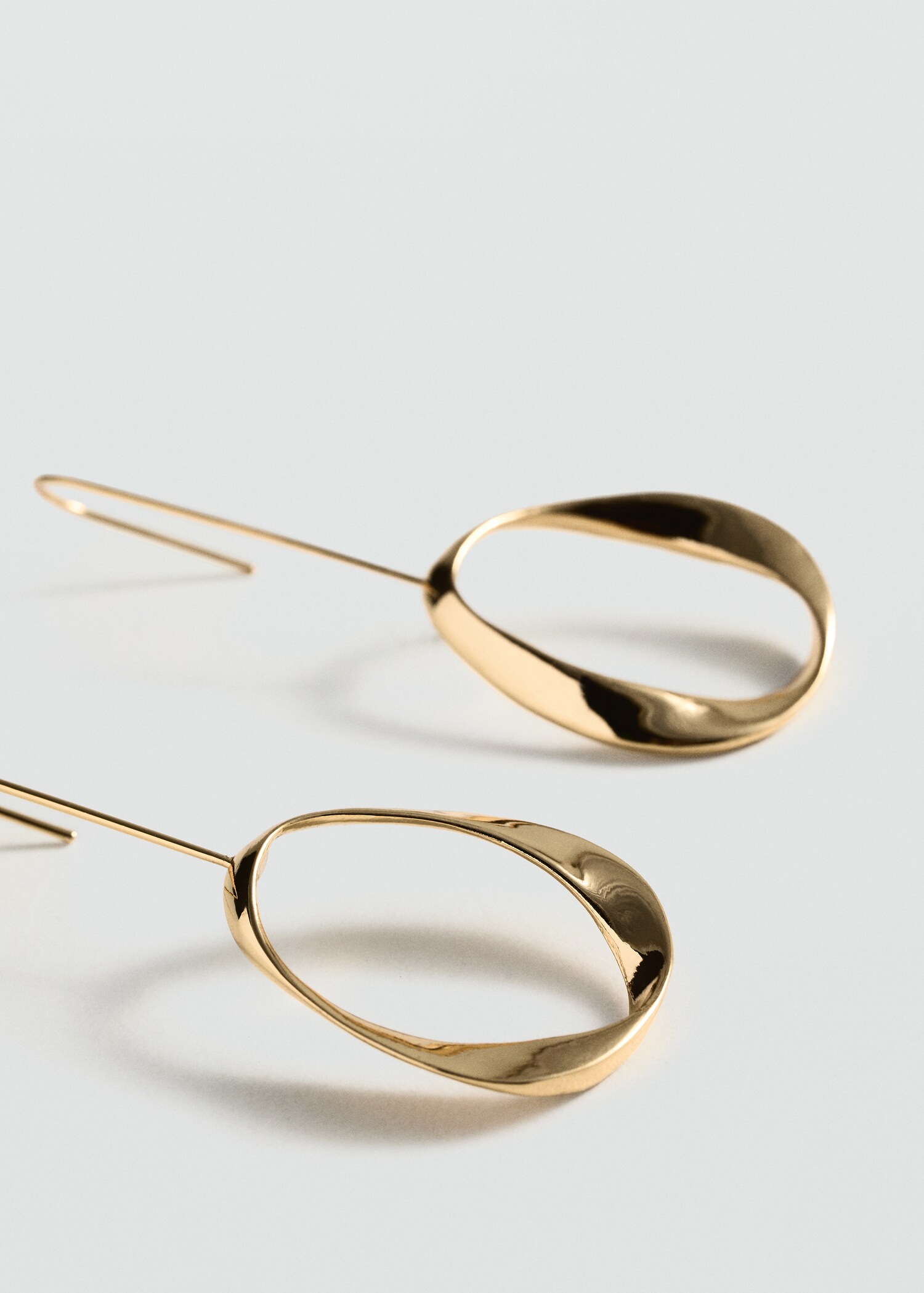 Pendientes colgantes aros - Plano medio