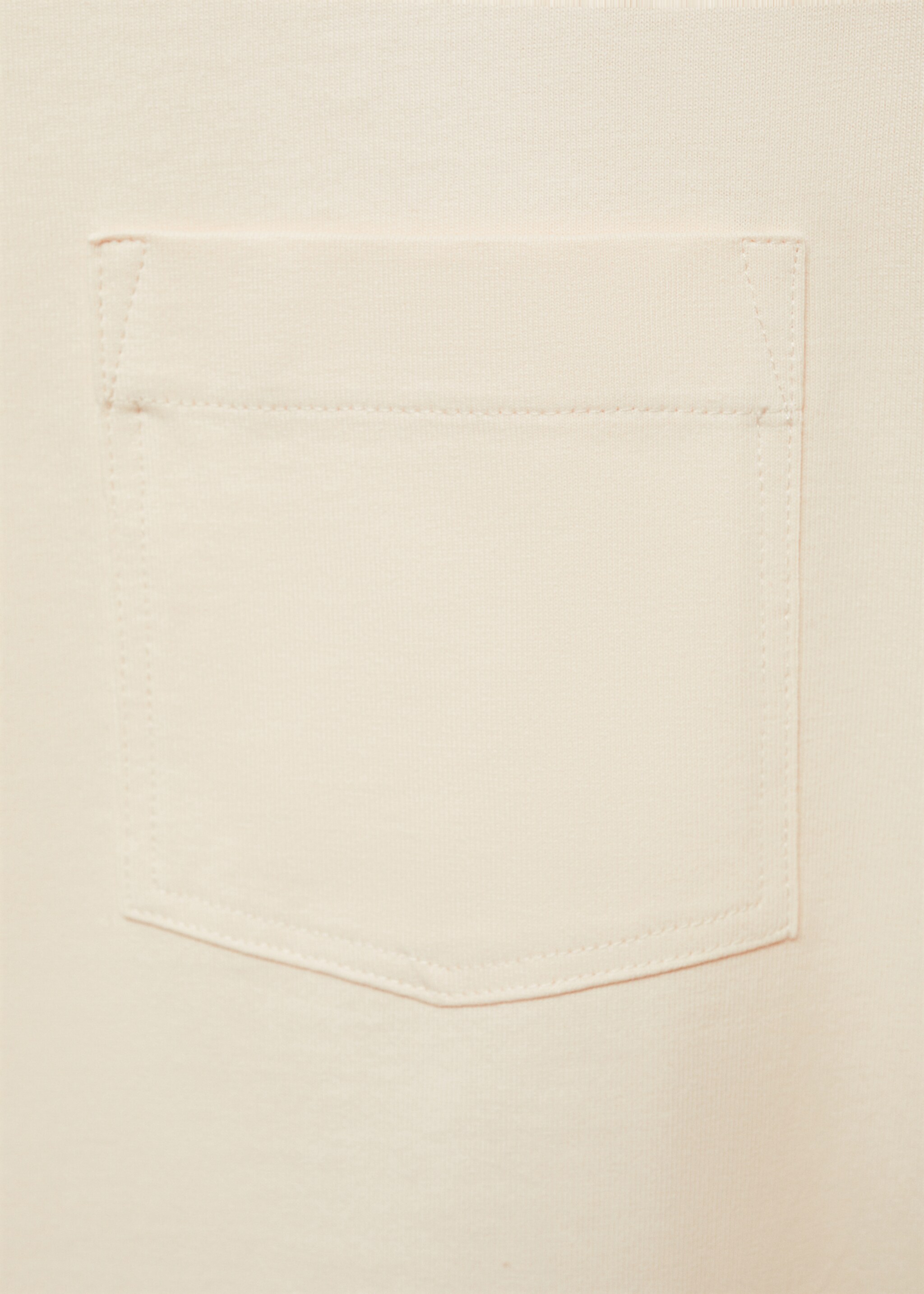 T-Shirt aus 100 % Baumwolle mit Tasche - Detail des Artikels 0