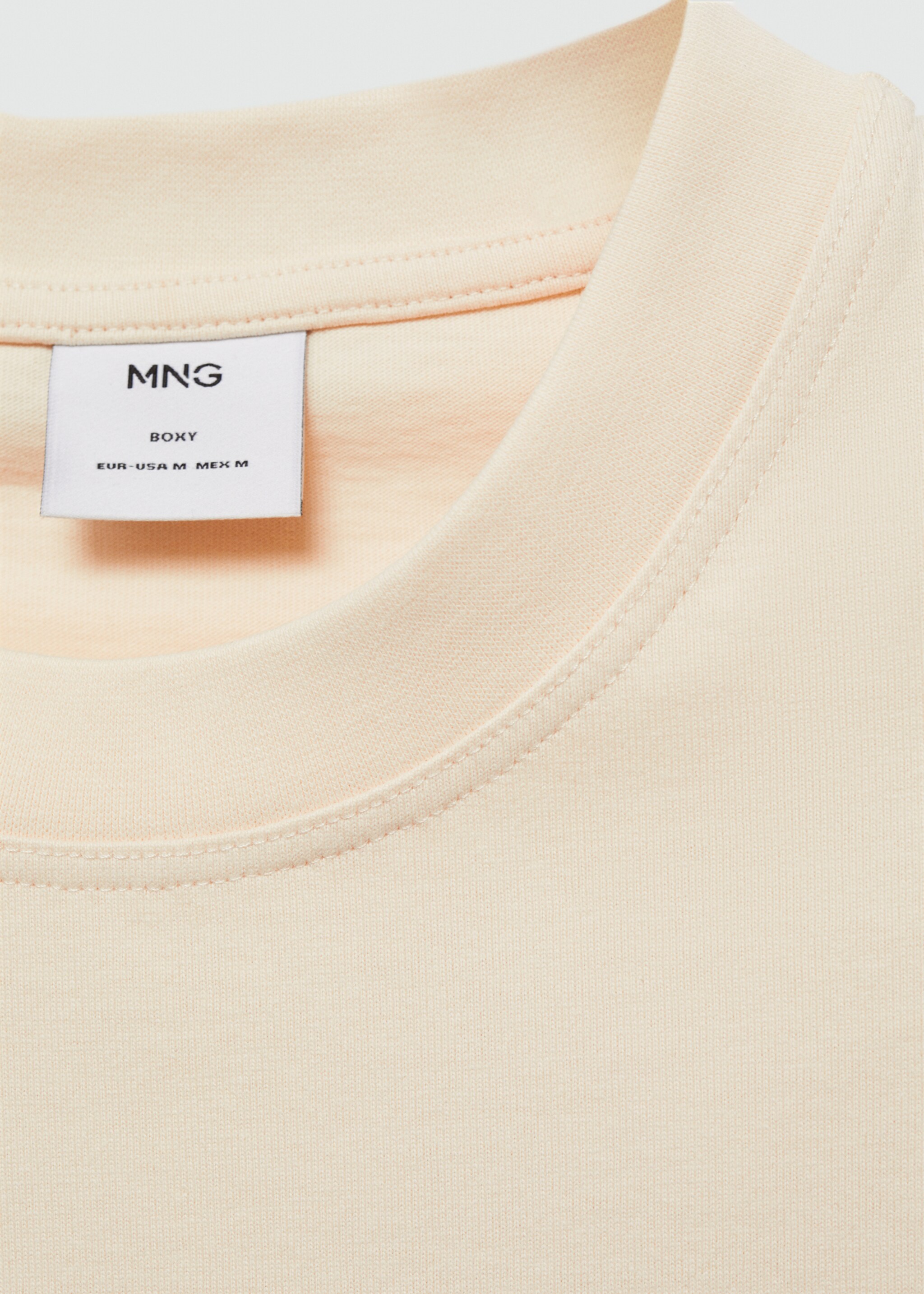 T-Shirt aus 100 % Baumwolle mit Tasche - Detail des Artikels 8