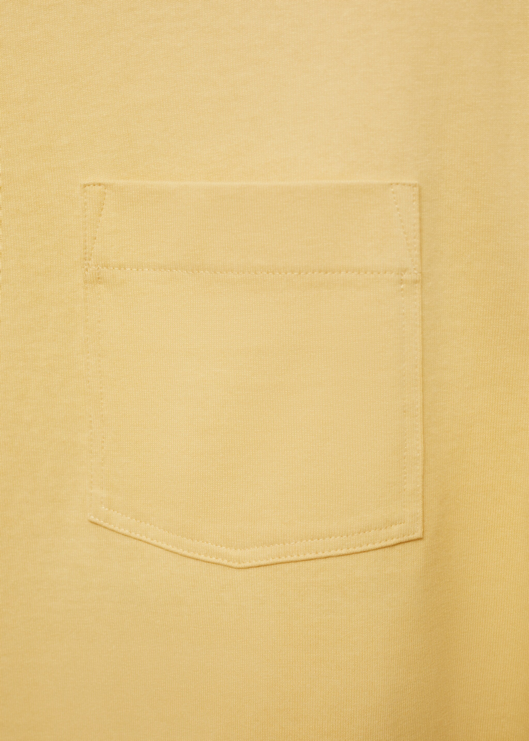 T-shirt de 100% algodão com bolso - Pormenor do artigo 0