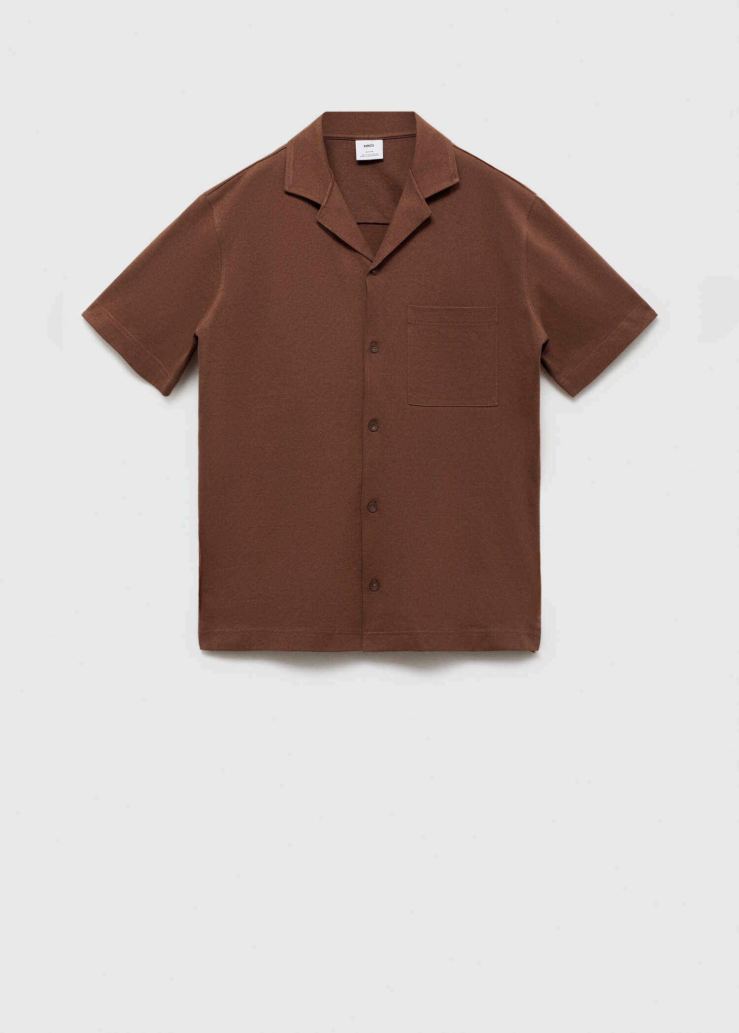 Regular-fit 100% cotton shirt - Article without model