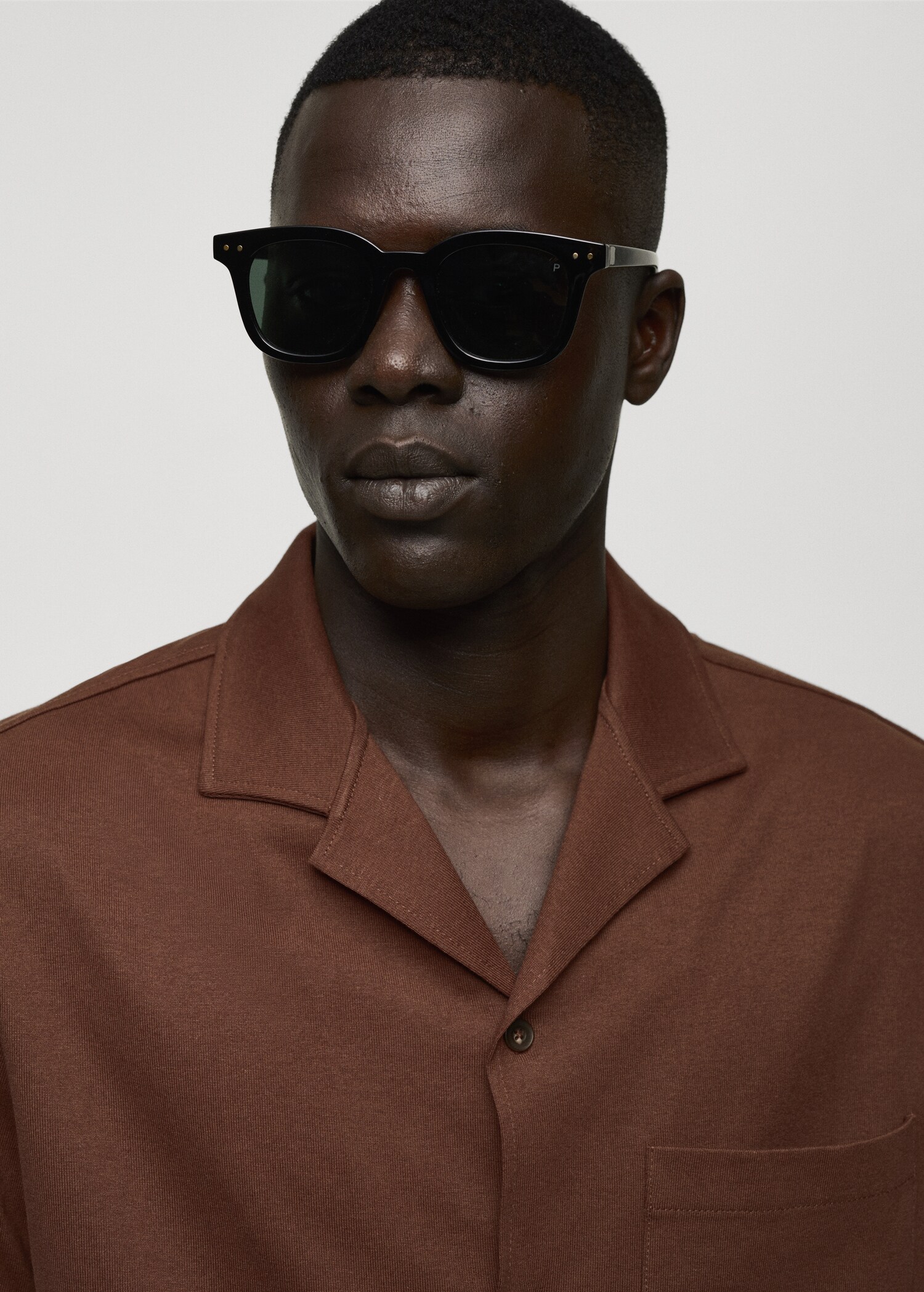 Regular-fit 100% cotton shirt - Details of the article 1