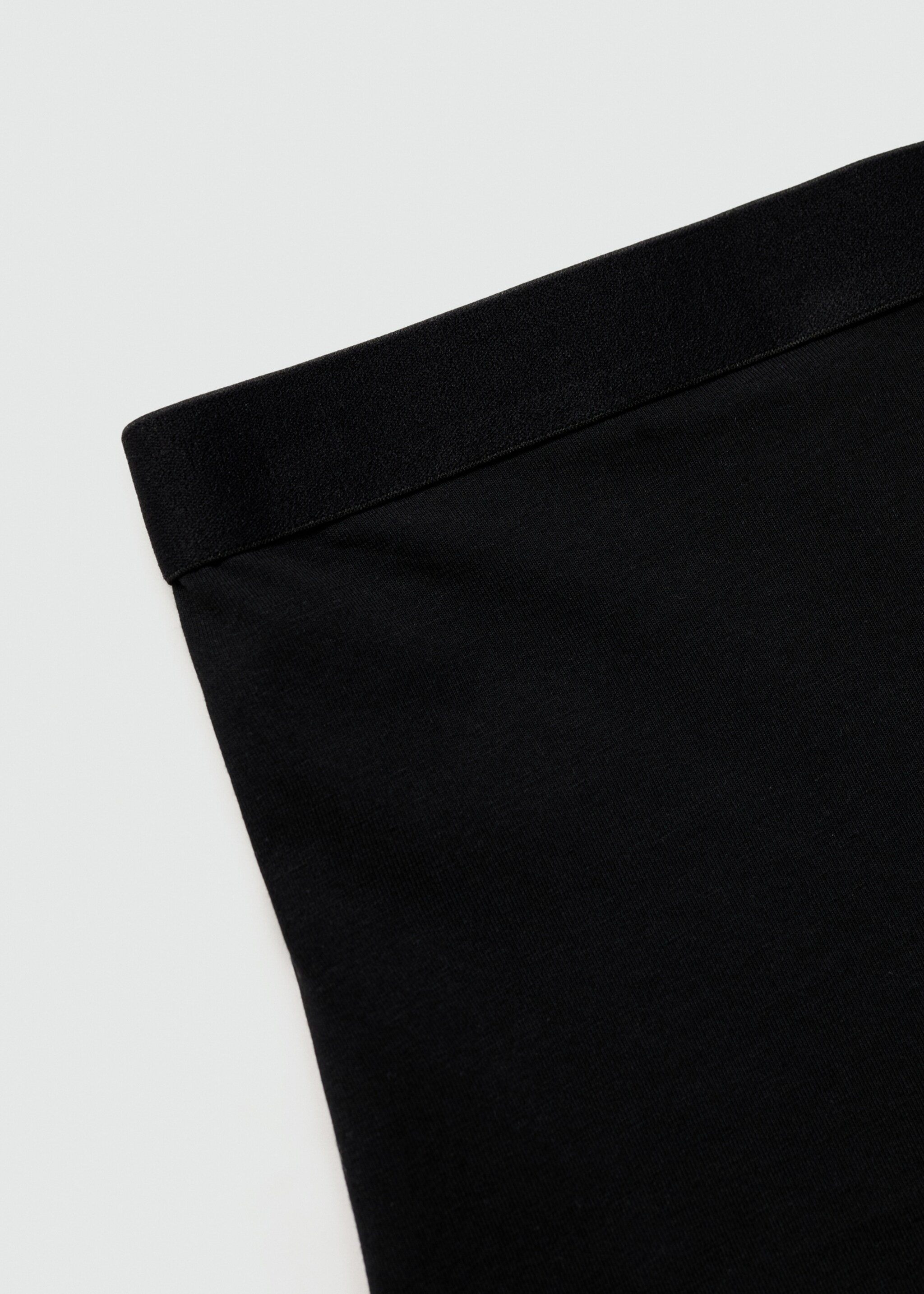 3-pack of black cotton boxer shorts - Details of the article 0, Black. Ref: 77020615-00.