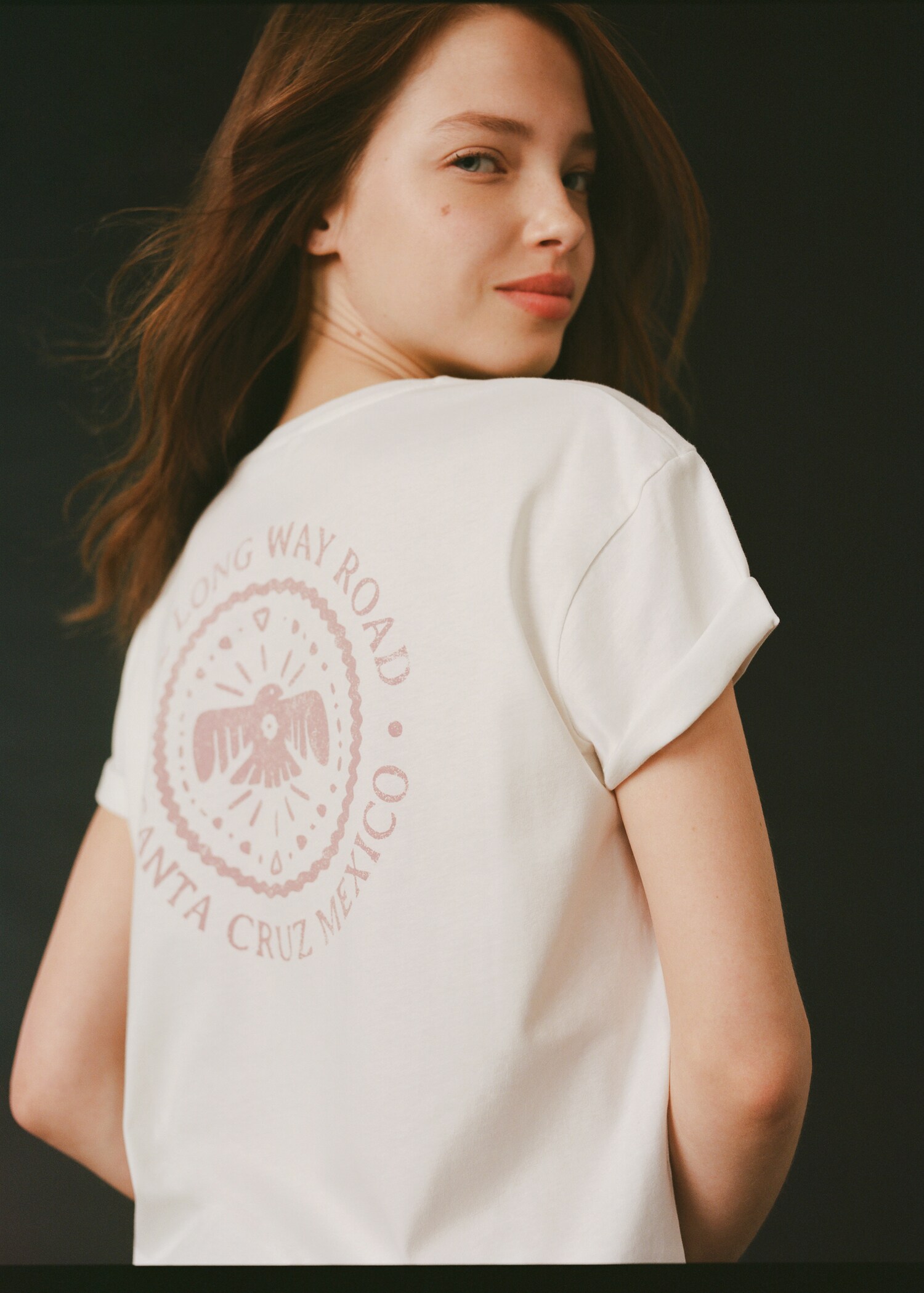 Printed cotton-blend T-shirt - Details of the article 5