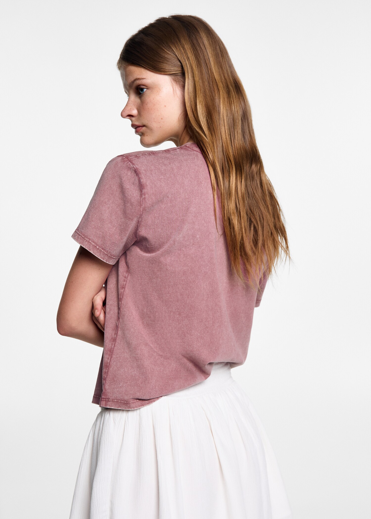 Camiseta algodón estampada - Reverso del artículo