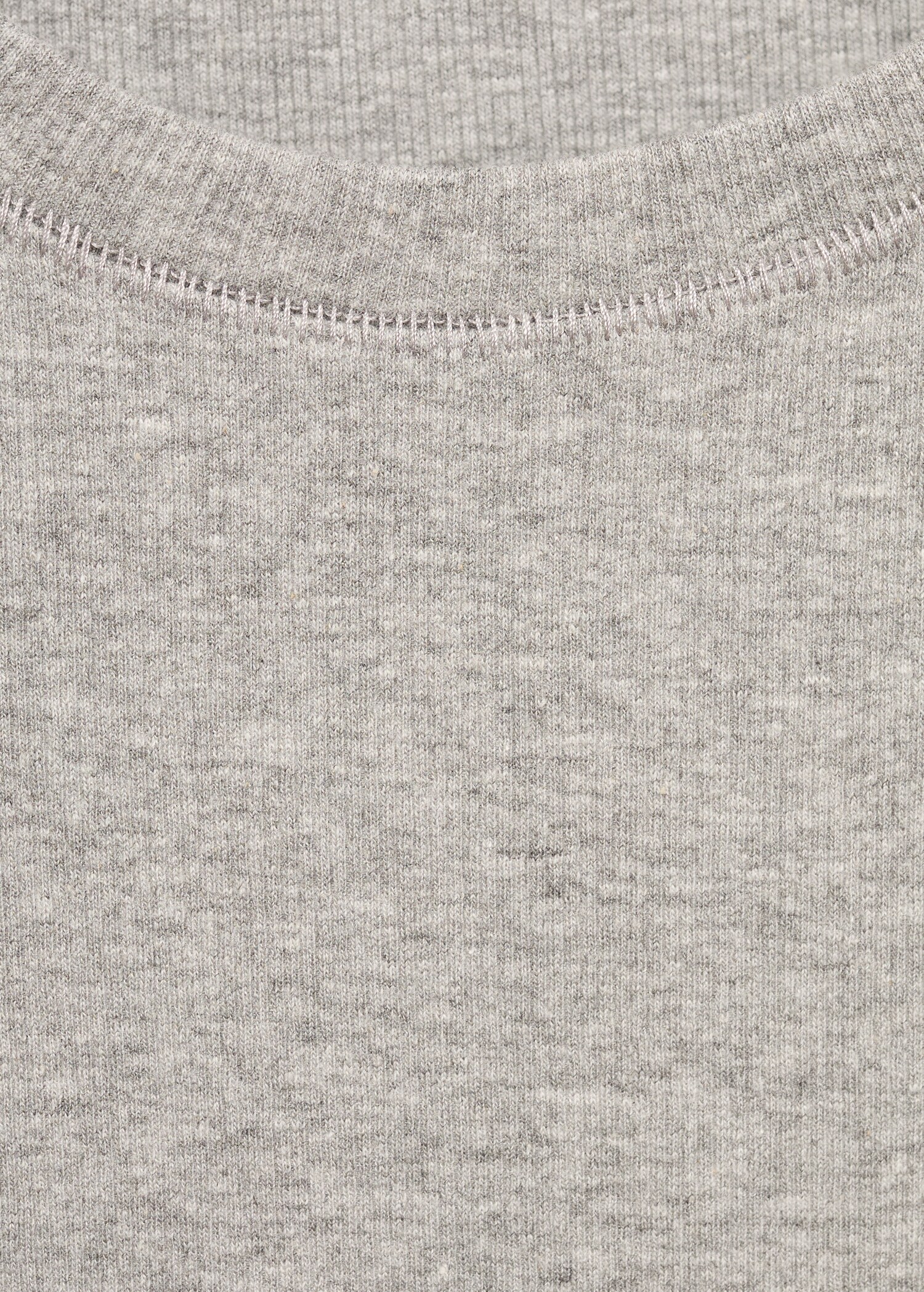 T-shirt manches courtes maille côtelée - Détail de l'article 8