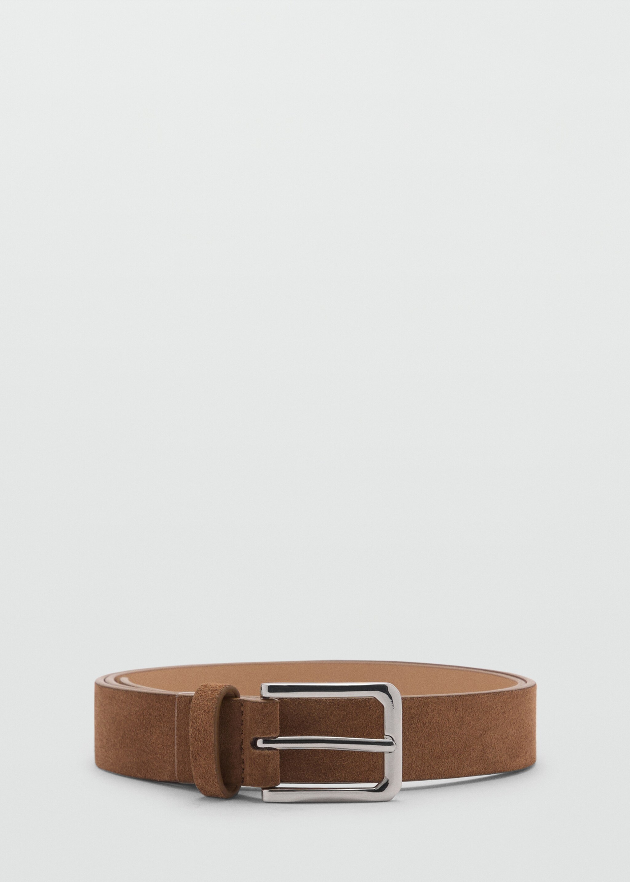 Suede leather belt - Article without model