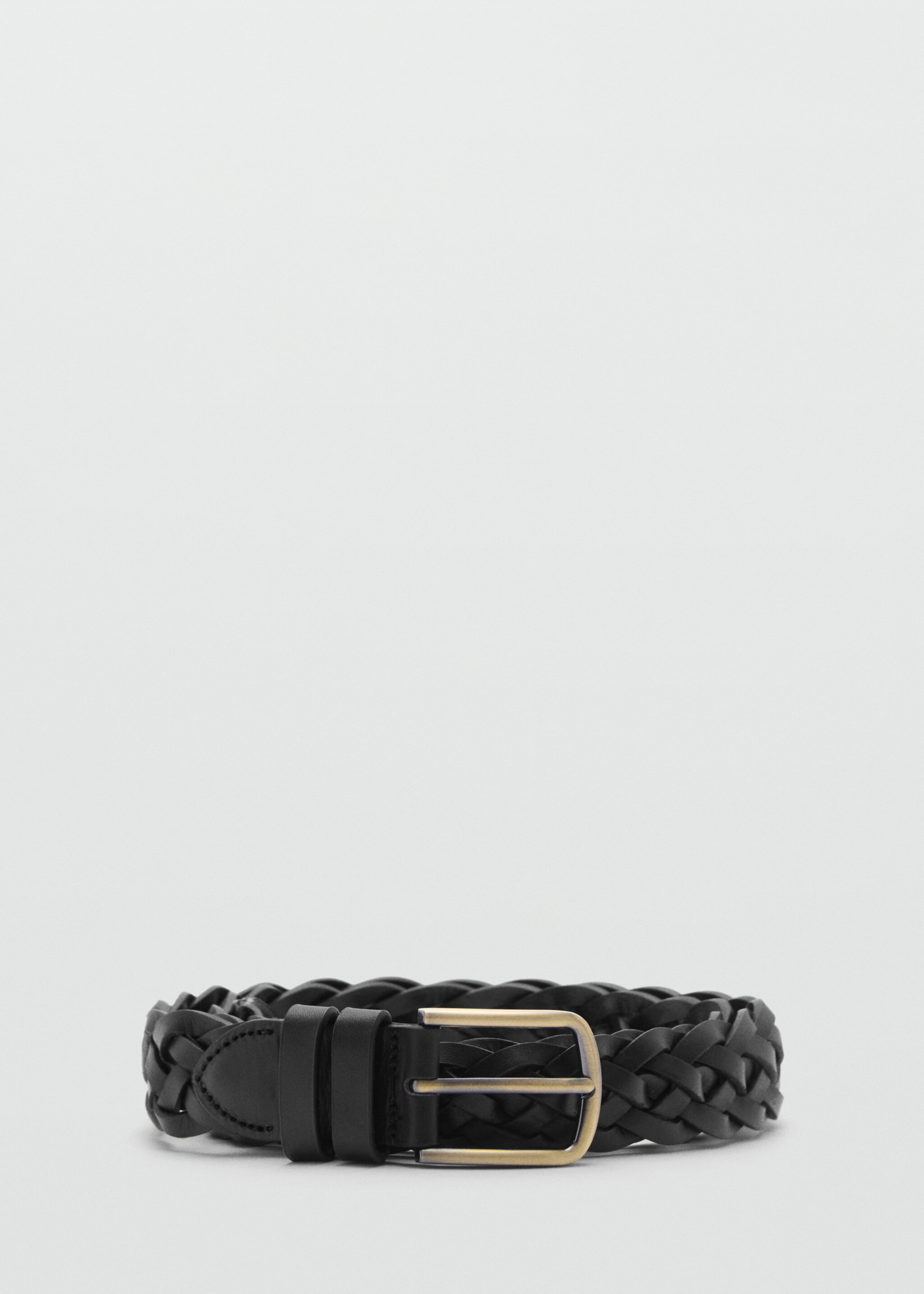 Ceinture 100% cuir tressé - Article sans modèle