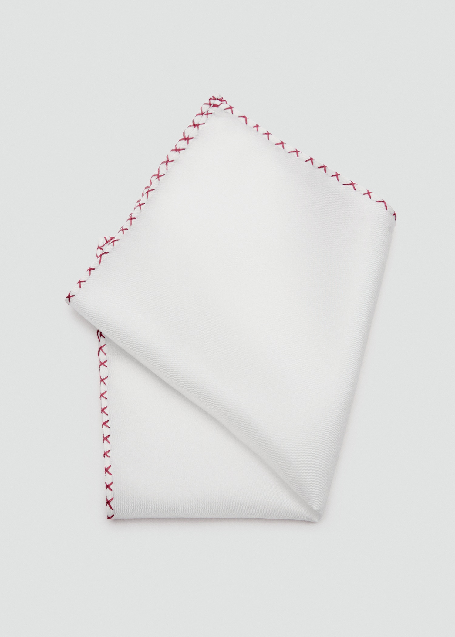 Foulard da taschino seta ricamata - Dettaglio dell'articolo 1