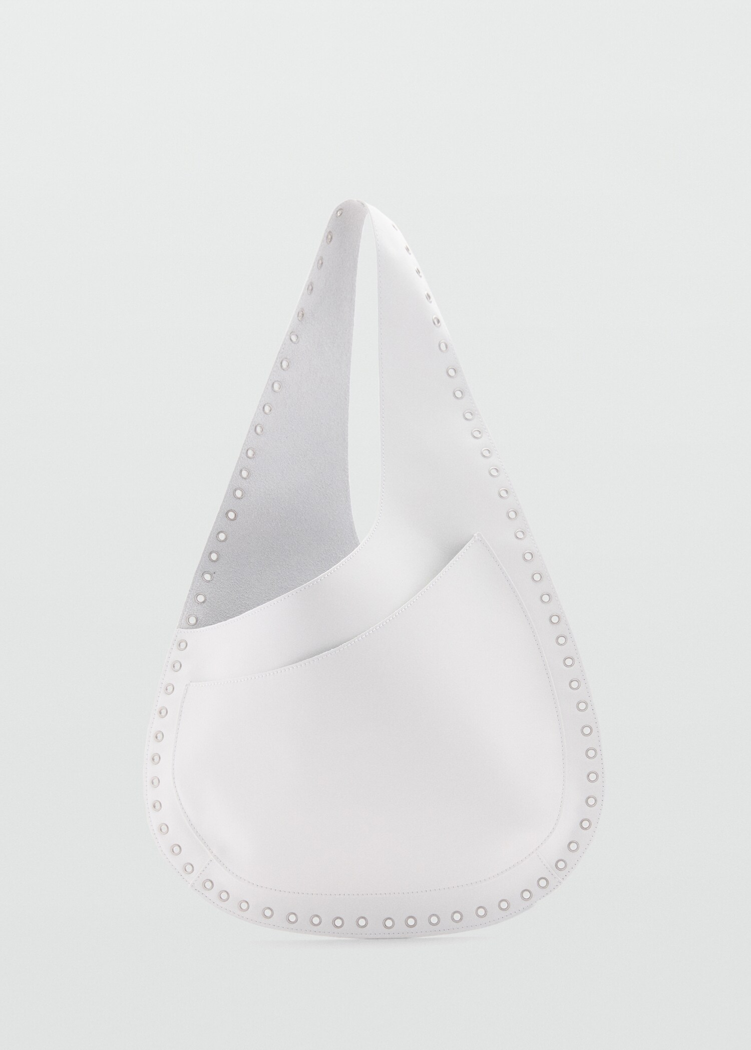 Leather laser-cut bag - Article without model