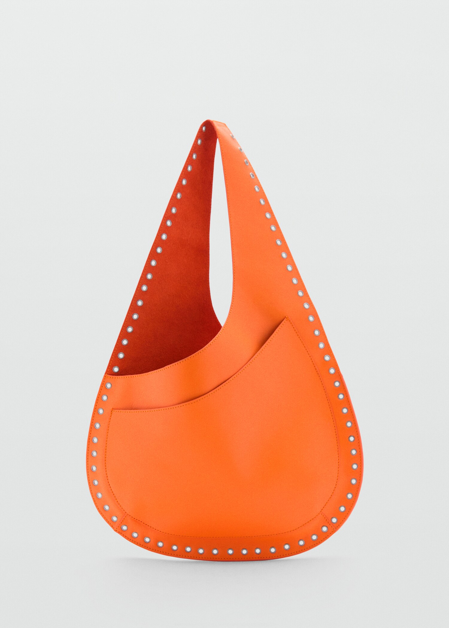 Leather laser-cut bag - Article without model