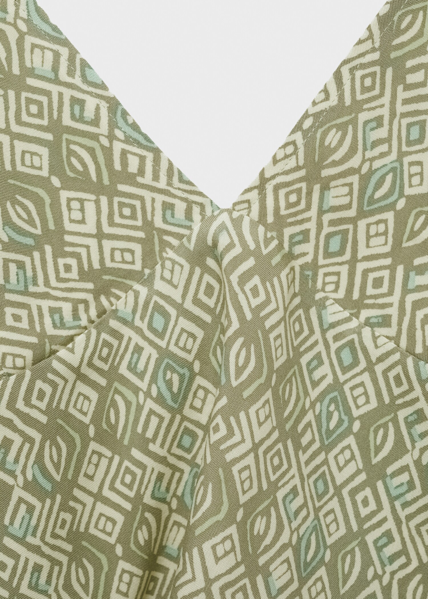 Printed ruffle top - Details of the article 0