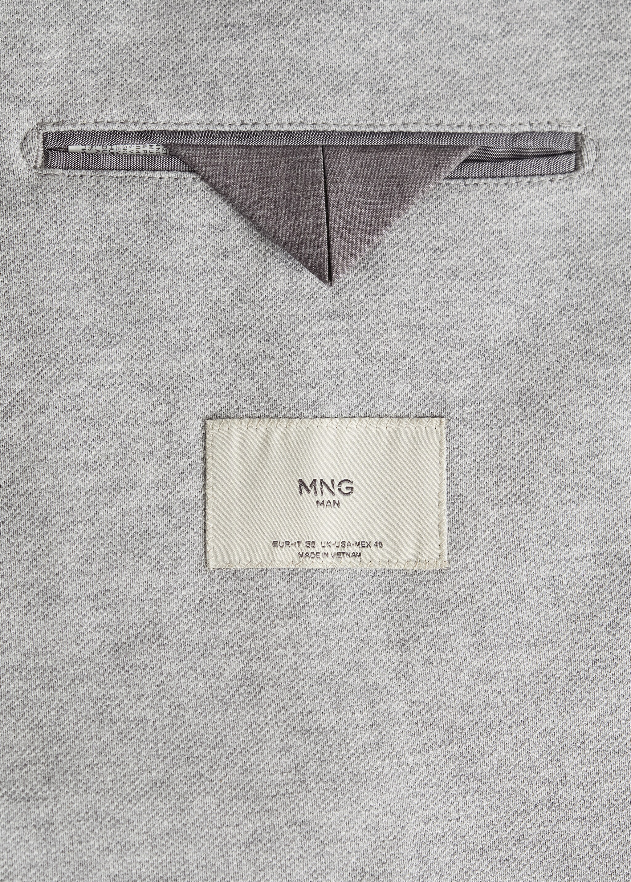 Americana slim fit textura - Detalle del artículo 7