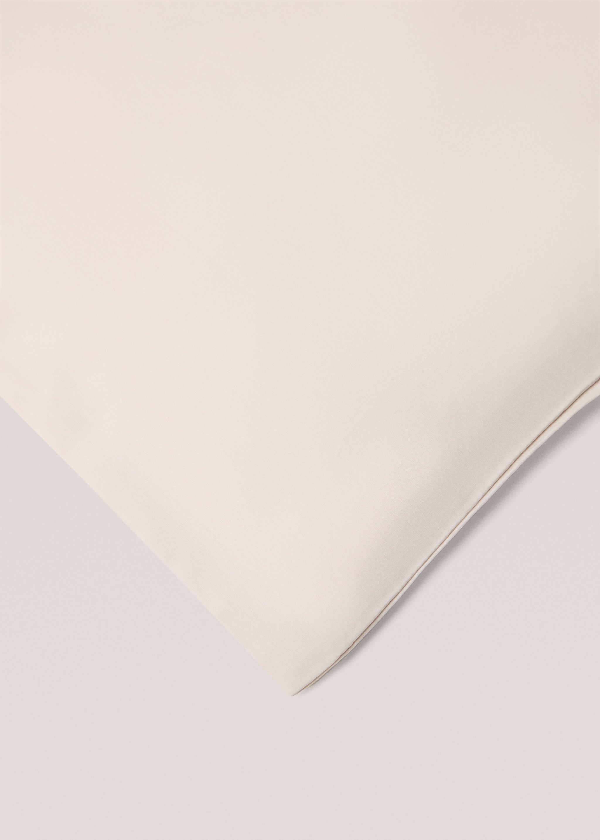 Funda nórdica algodón 300 hilos cama 150cm - Detalle del artículo 3, Gris claro vigoré. Ref: 77021027-00.