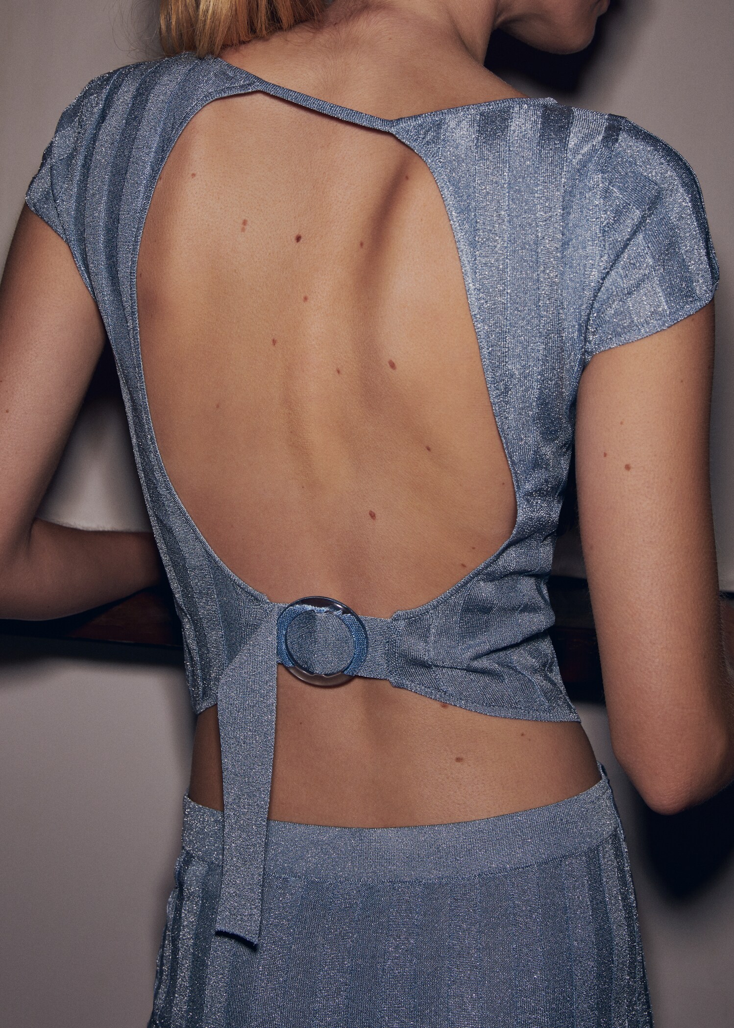 Lurex open-back top - Details of the article 6