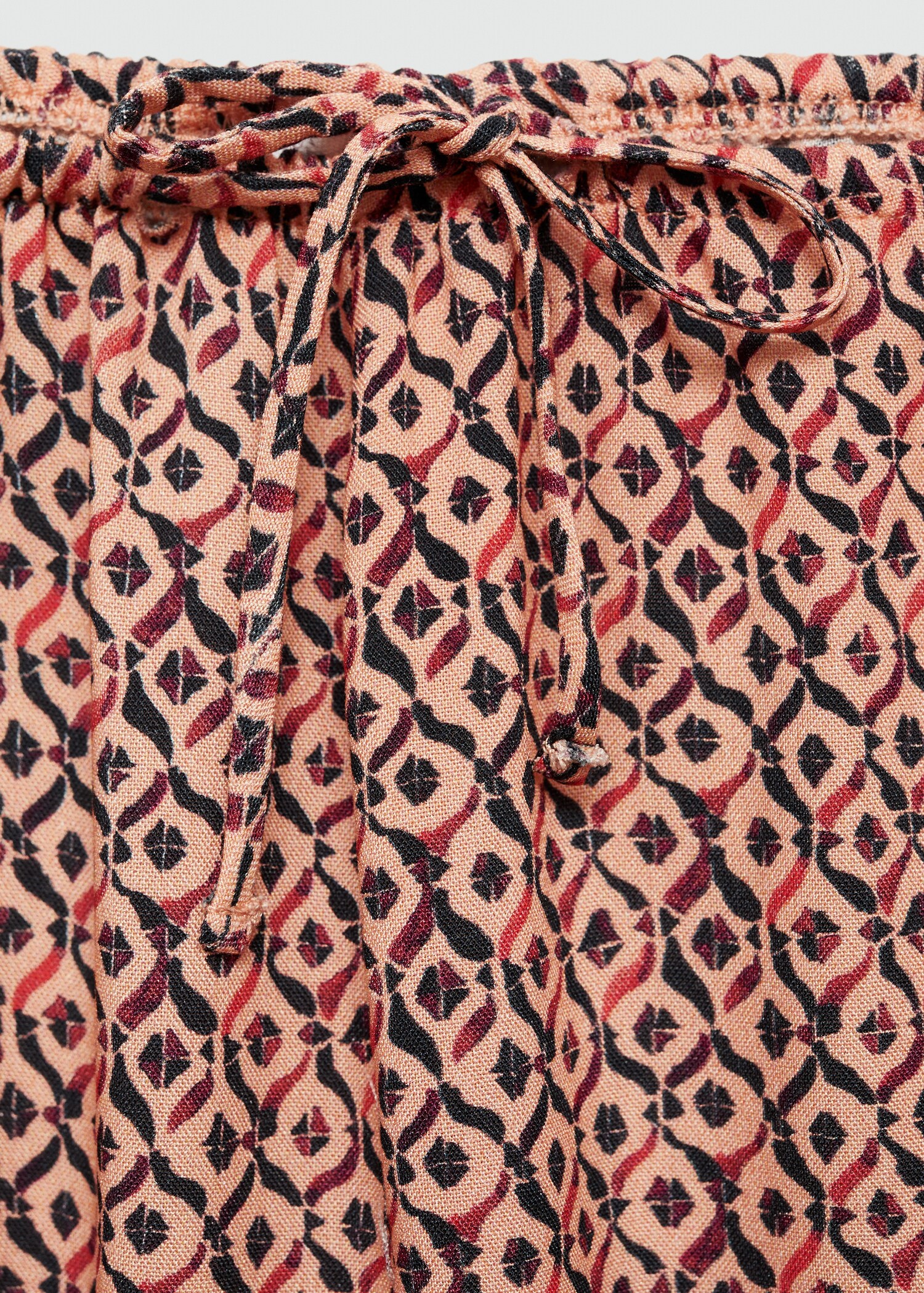 Flowy printed trousers - Details of the article 8