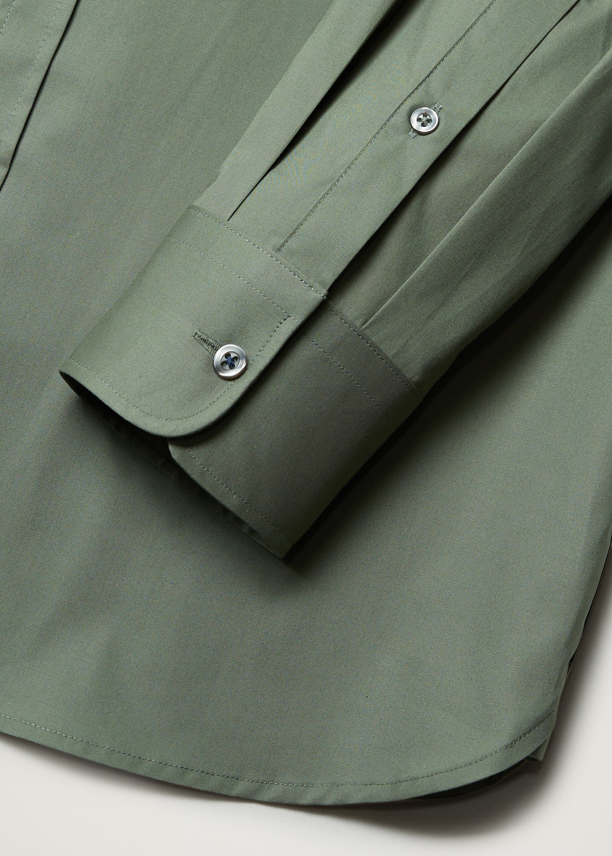 Camisa slim fit algodón - Detalle del artículo 8