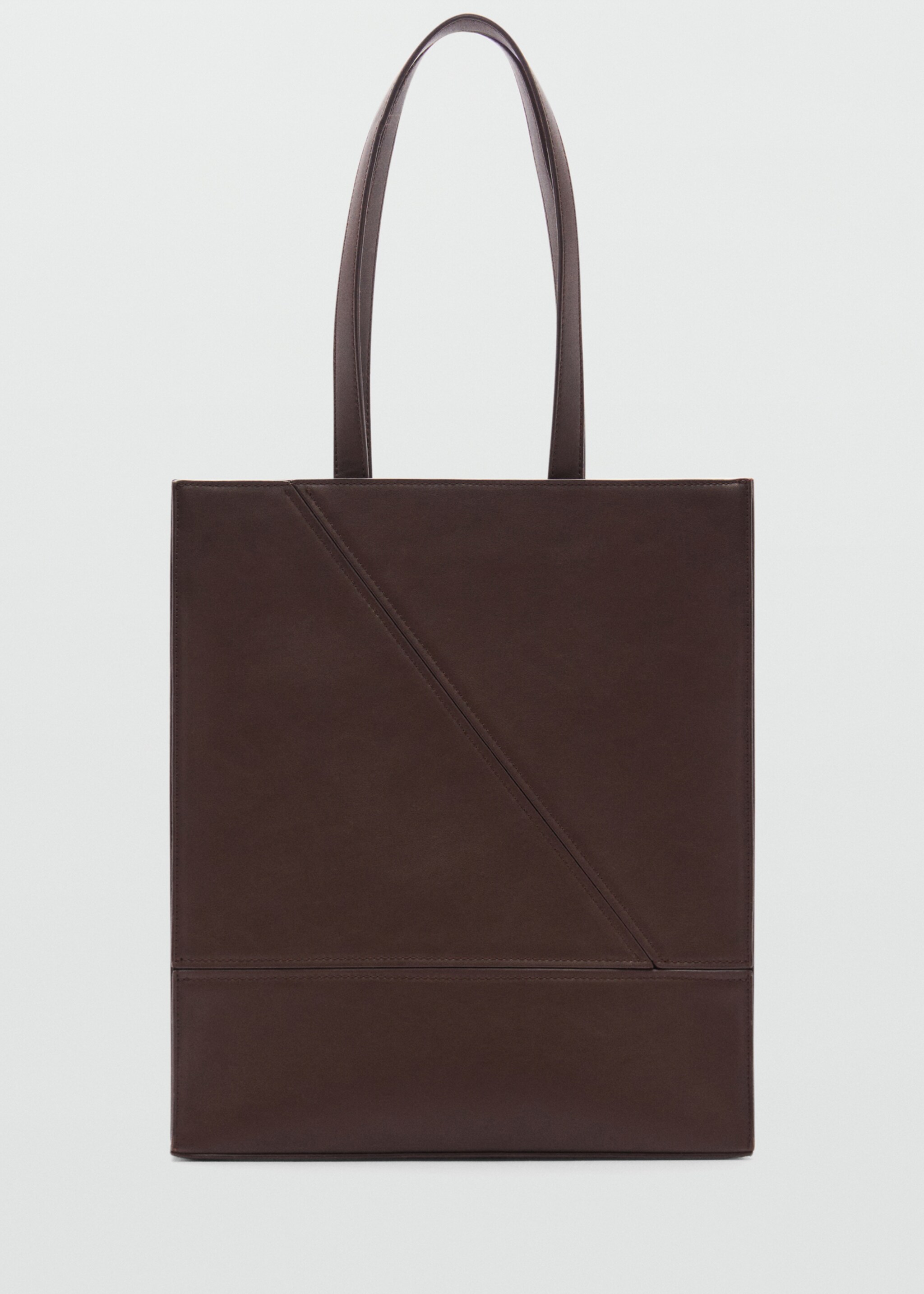 Leather-effect tote bag - Article without model