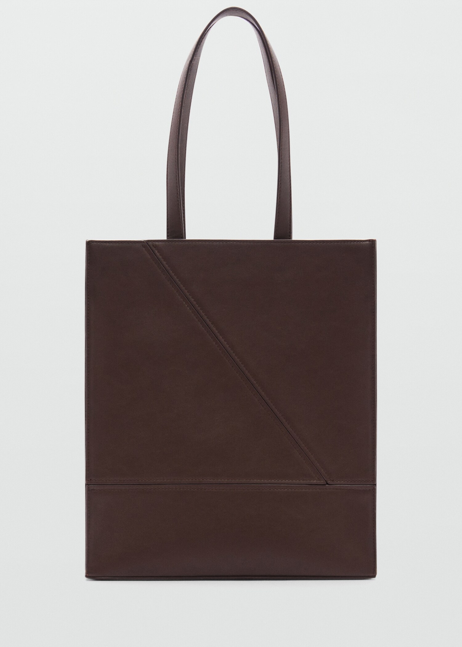 Leather-effect tote bag - Article without model
