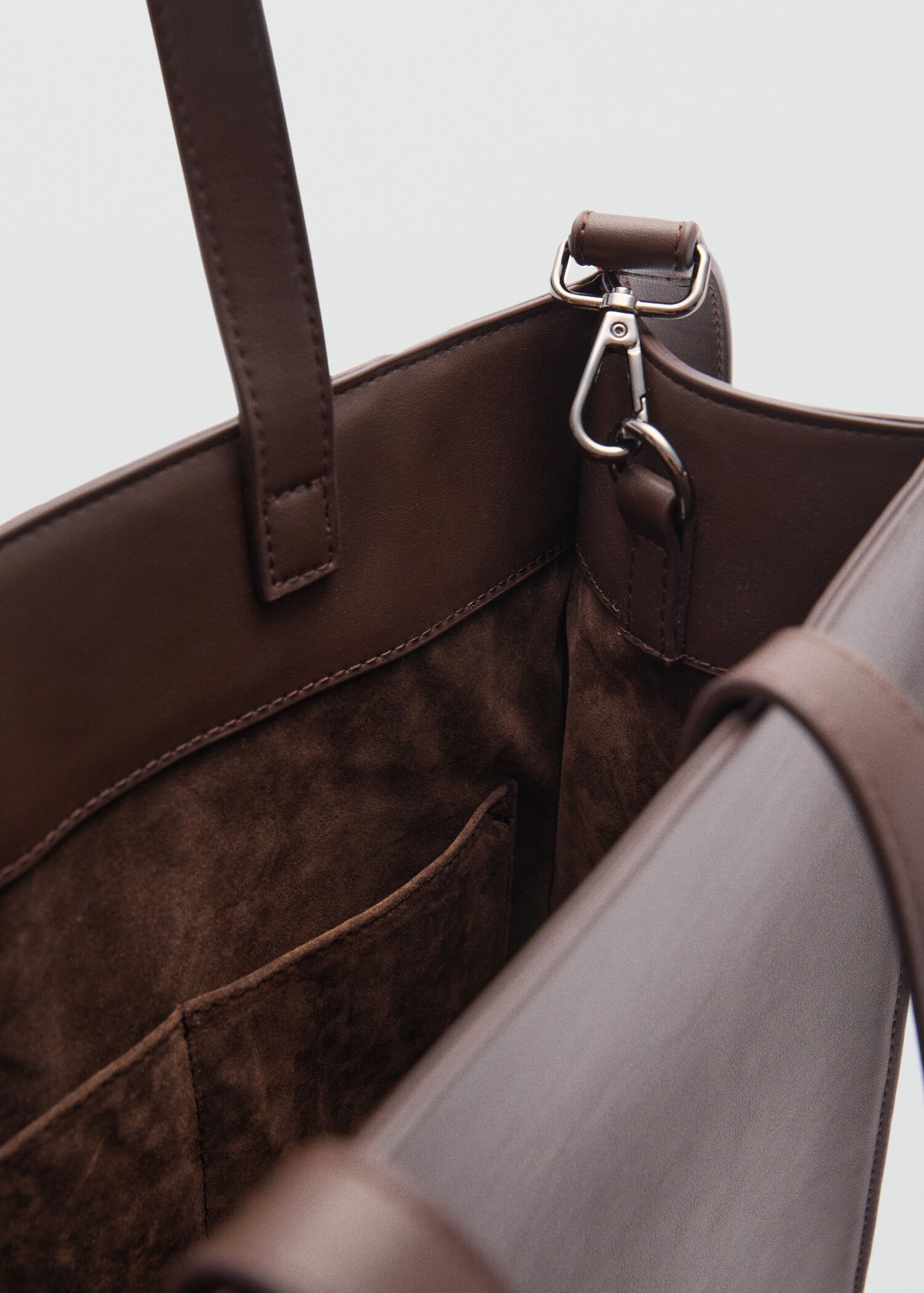 Leather-effect tote bag - Details of the article 4