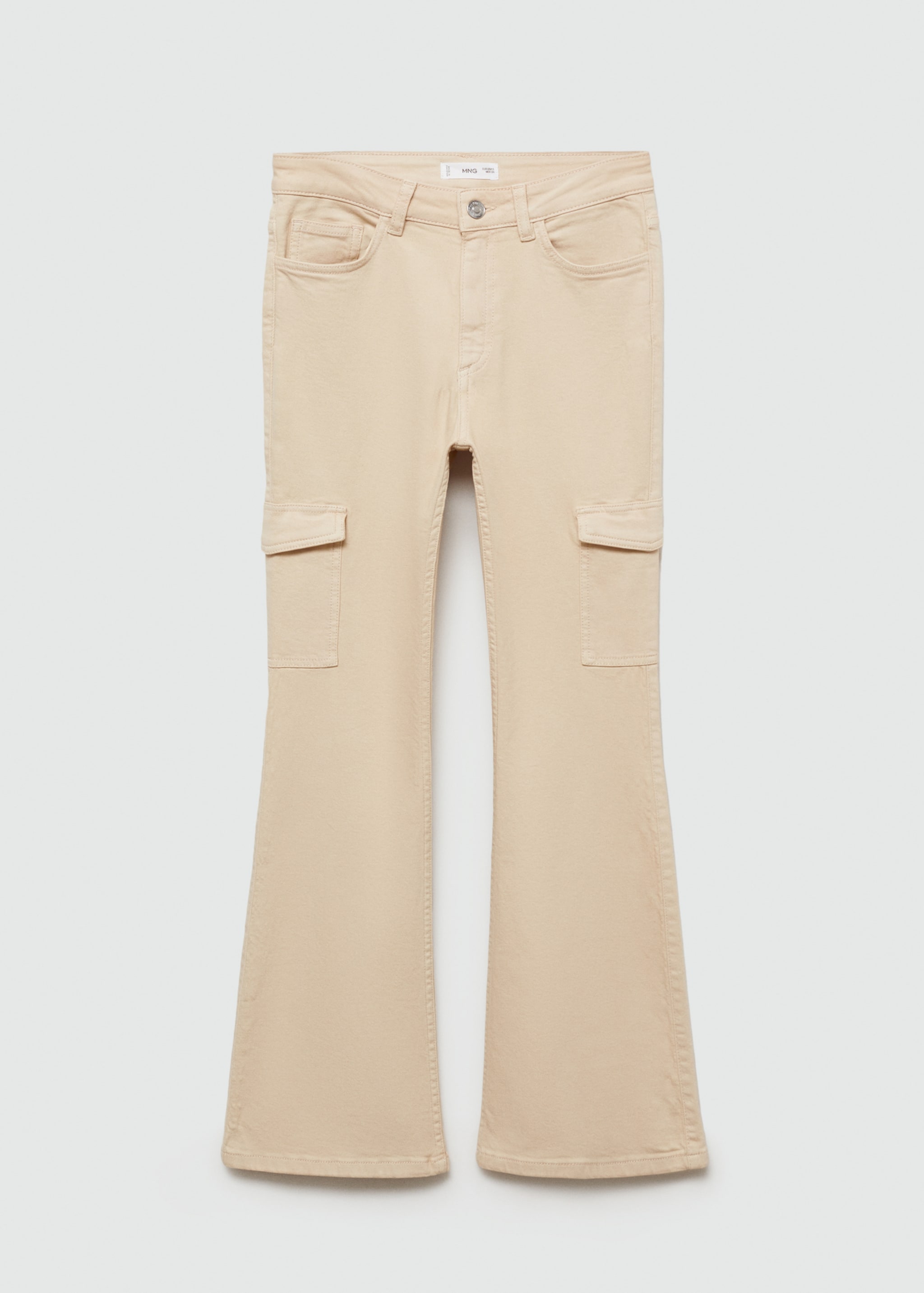 Flared cargo jeans - Article without model