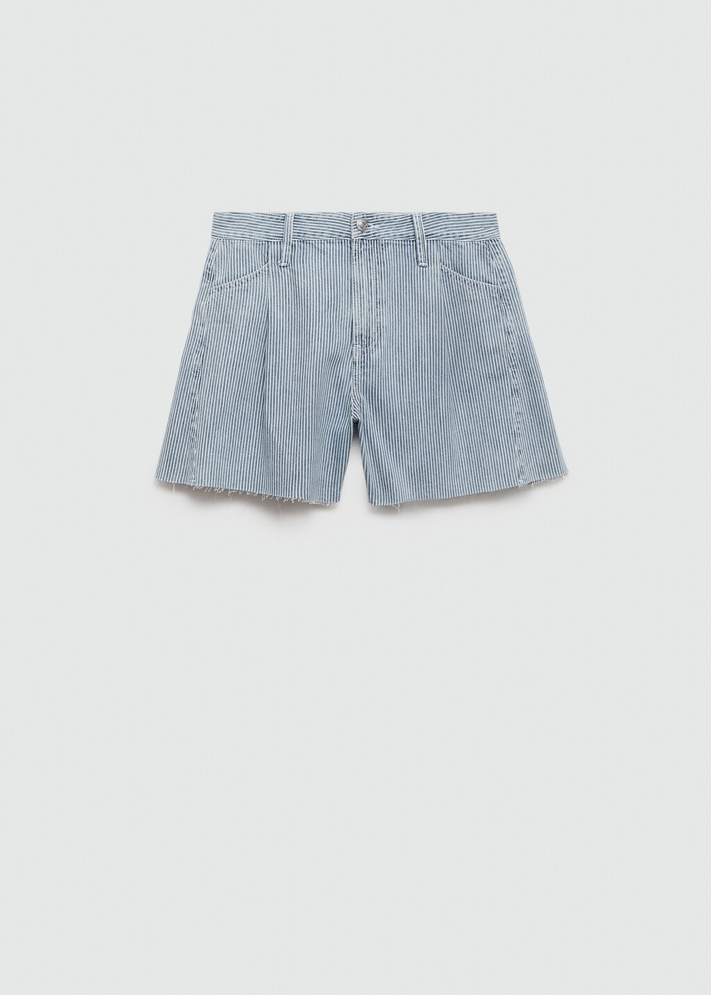ショーツ OFF-WHITE COTTON AND VISCOSE STRIPED PATTERN SHORTS MAJA-SHORT-4230CCS_PBST_H_x600