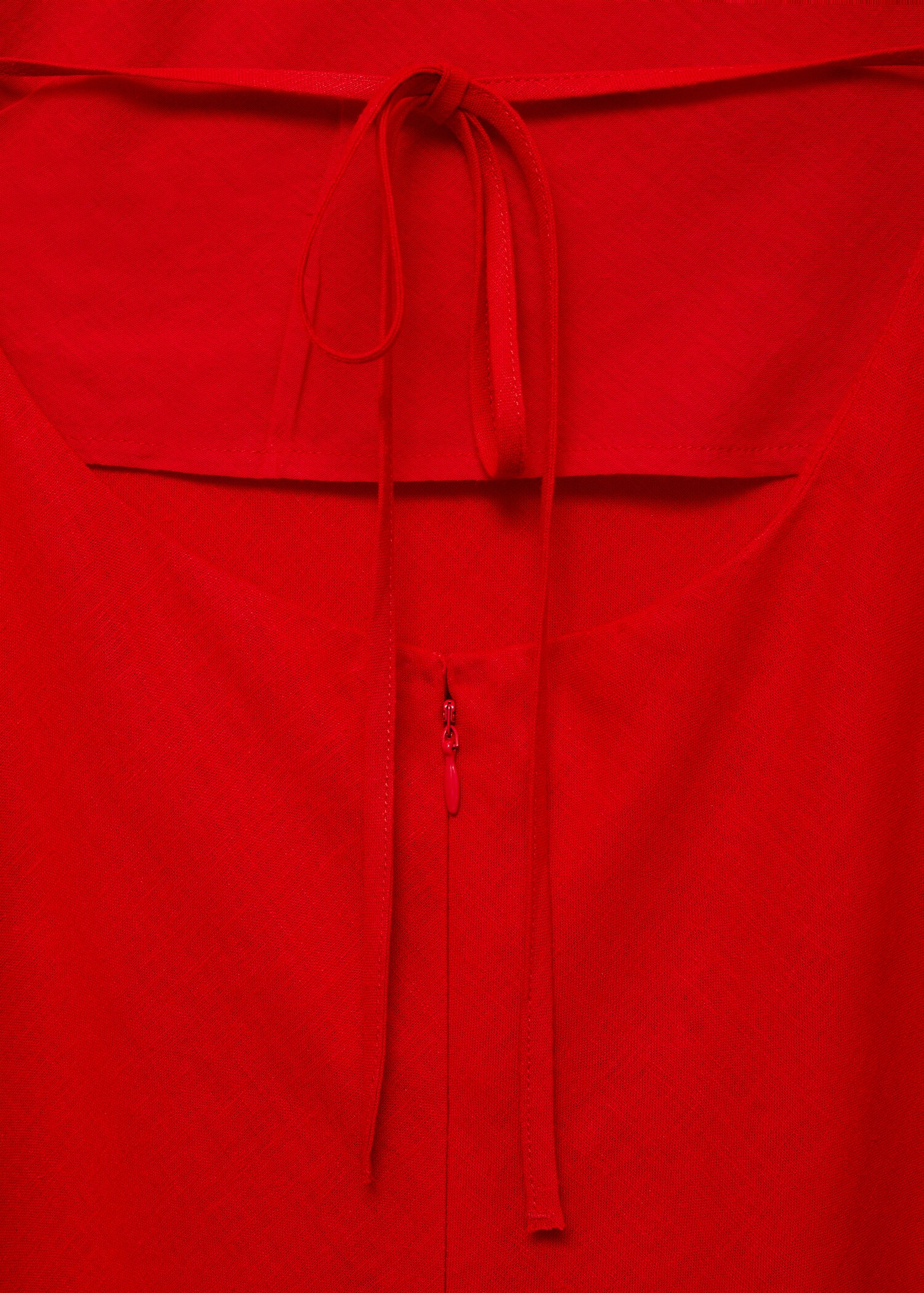 Vestito lino collo halter - Dettaglio dell'articolo 0