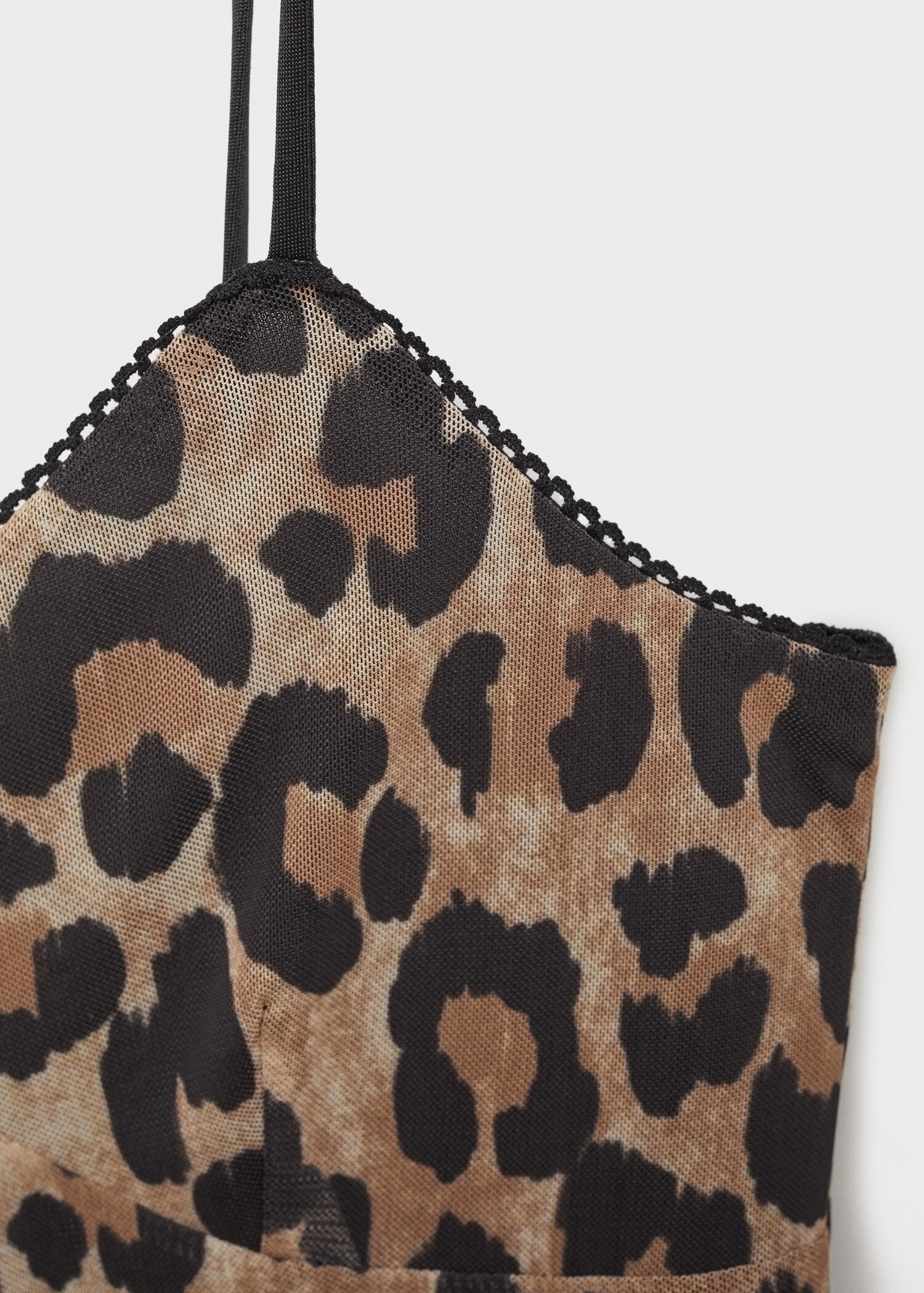 Leopard midi dress - Details of the article 0