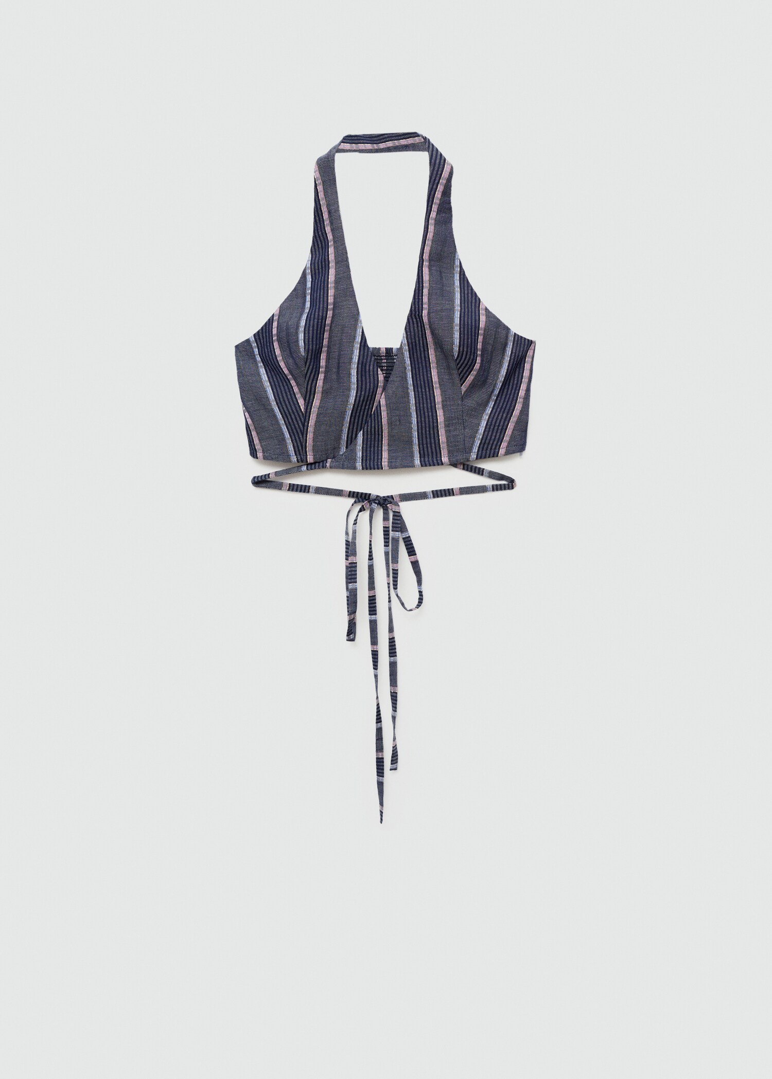 Striped crop top - Article without model