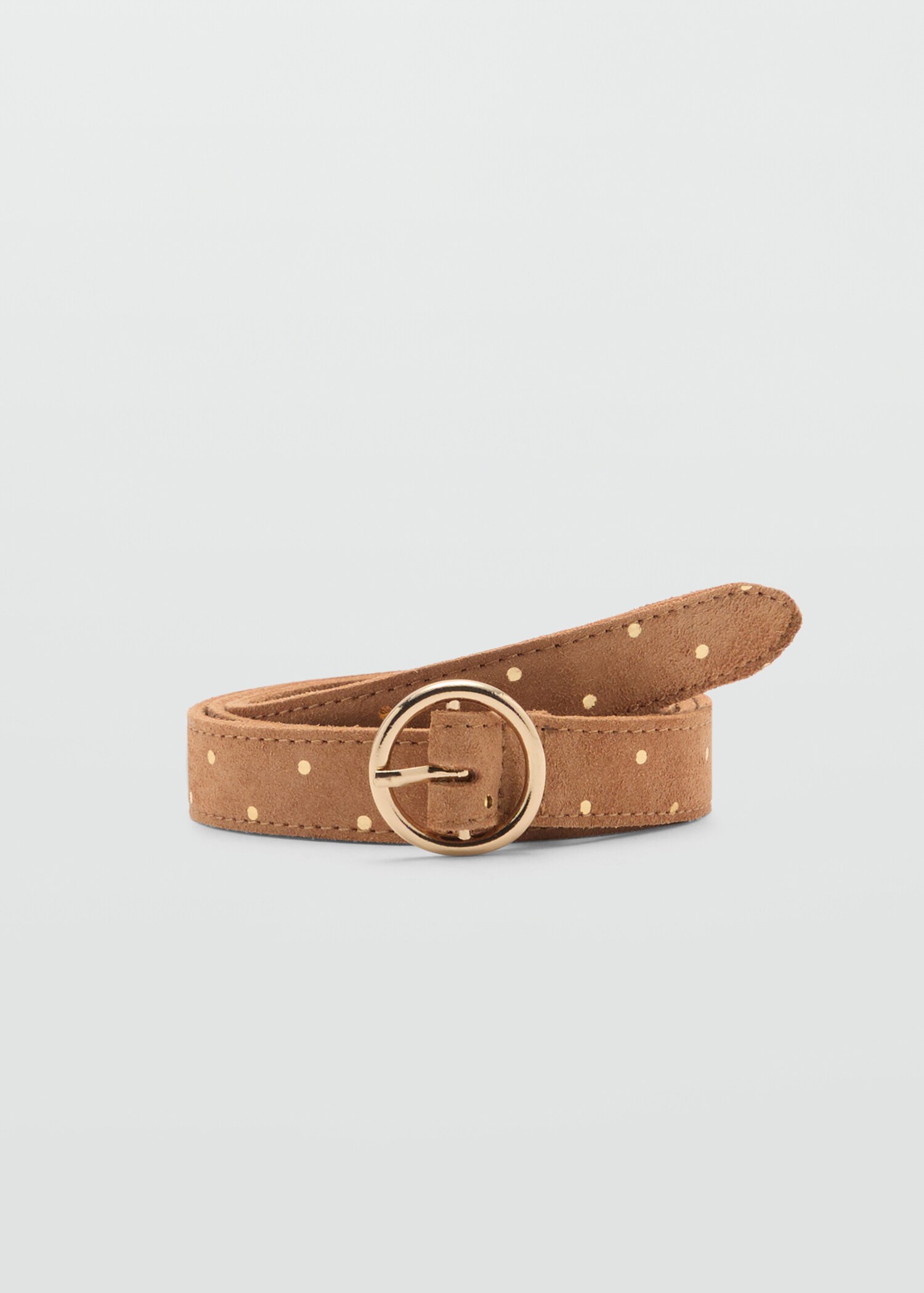 Ledergürtel mit Polka Dots - Artikel ohne Model