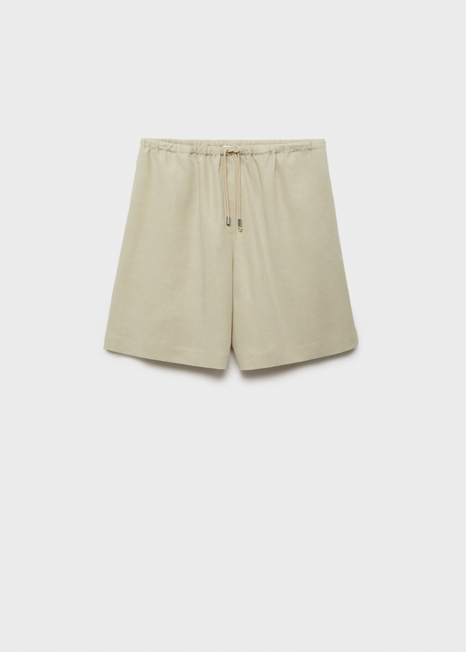 Wideleg-Bermudashorts aus Lyocell - Artikel ohne Model