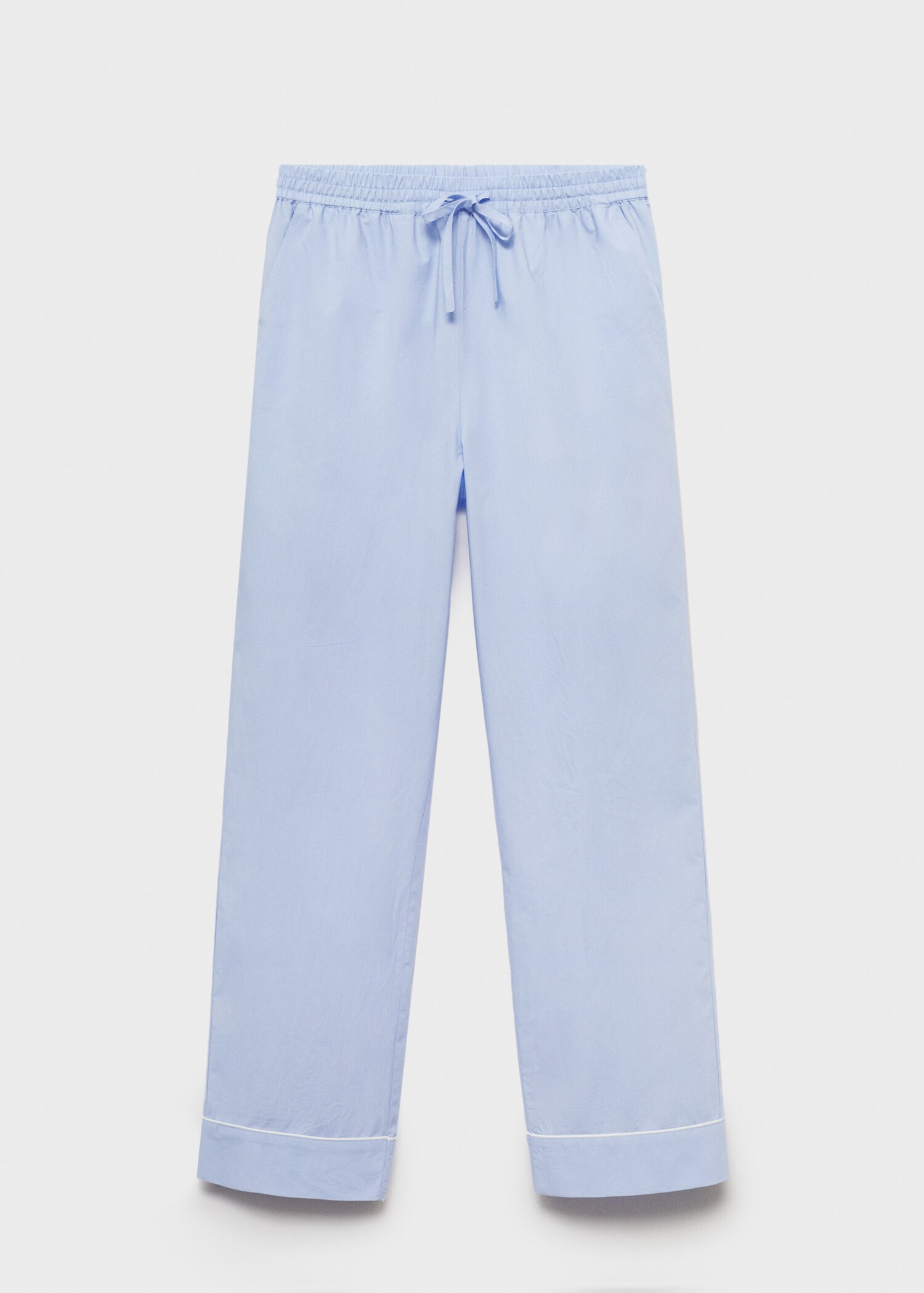 Pantalón pijama recto lazo - Artículo sin modelo