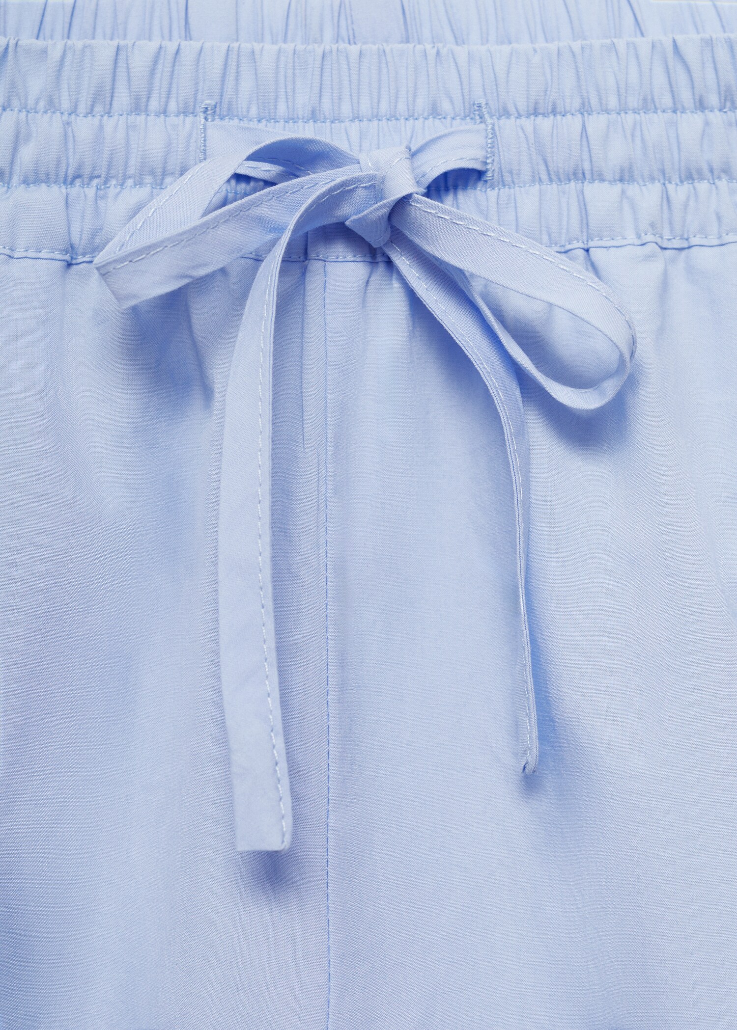 Pantalón pijama recto lazo - Detalle del artículo 8