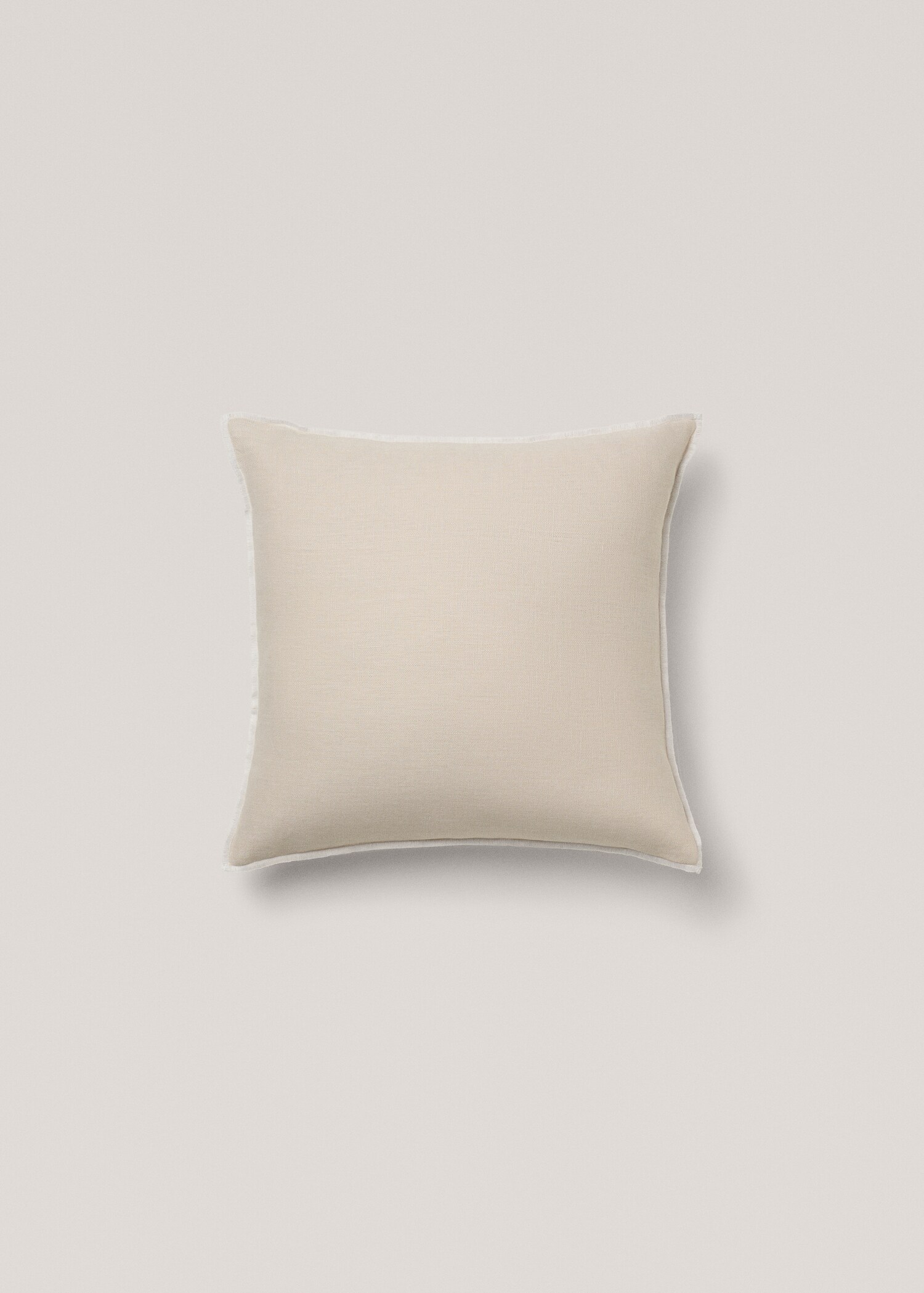 100% linen two-tone cushion cover 45x45cm - Article without model