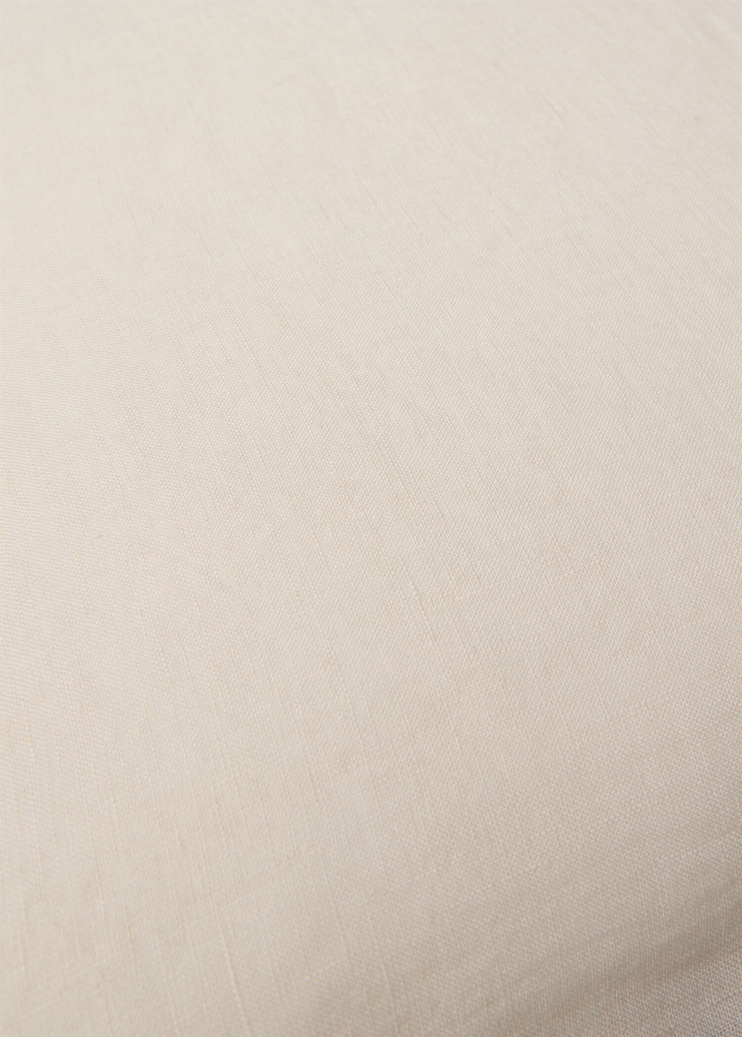 100% linen two-tone cushion cover 45x45cm - Details of the article 3