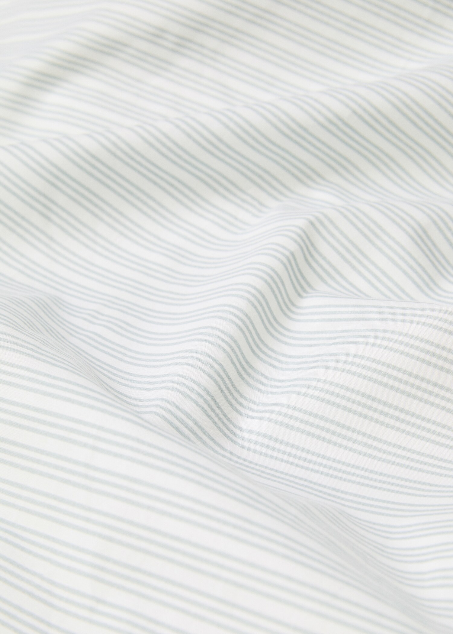 Stripe-print duvet cover for queen bed - Details of the article 3