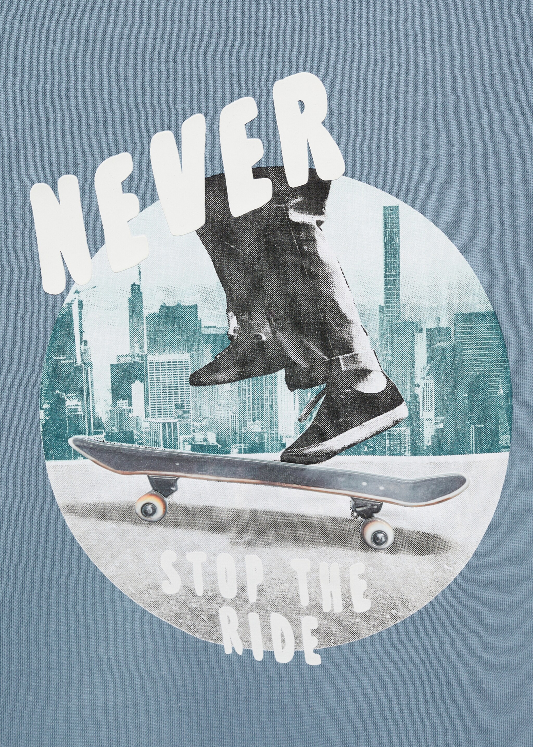 Skater printed t-shirt - Details of the article 8