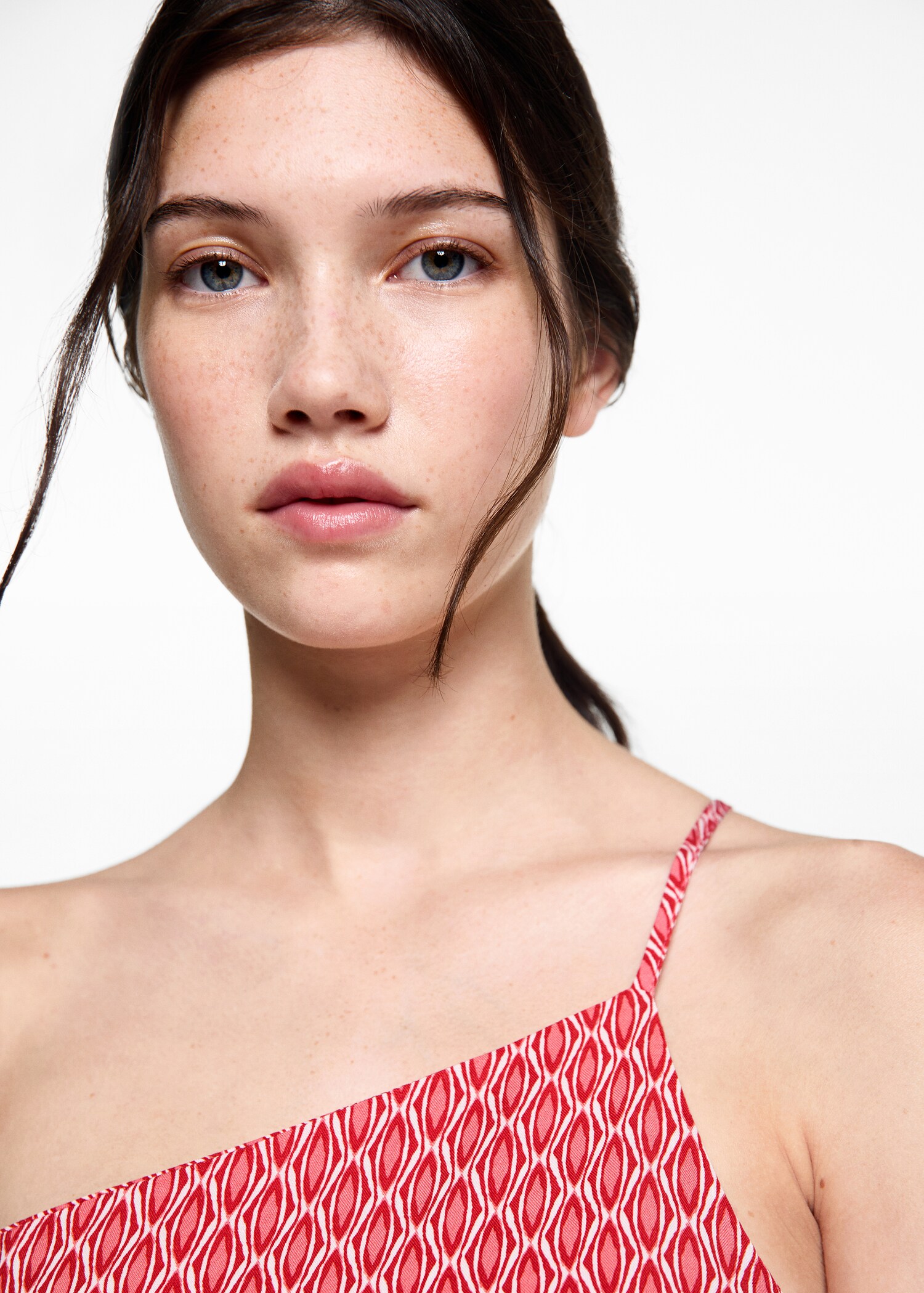 Asymmetrisk mönstrad jumpsuit - Detaljer om artikeln 1