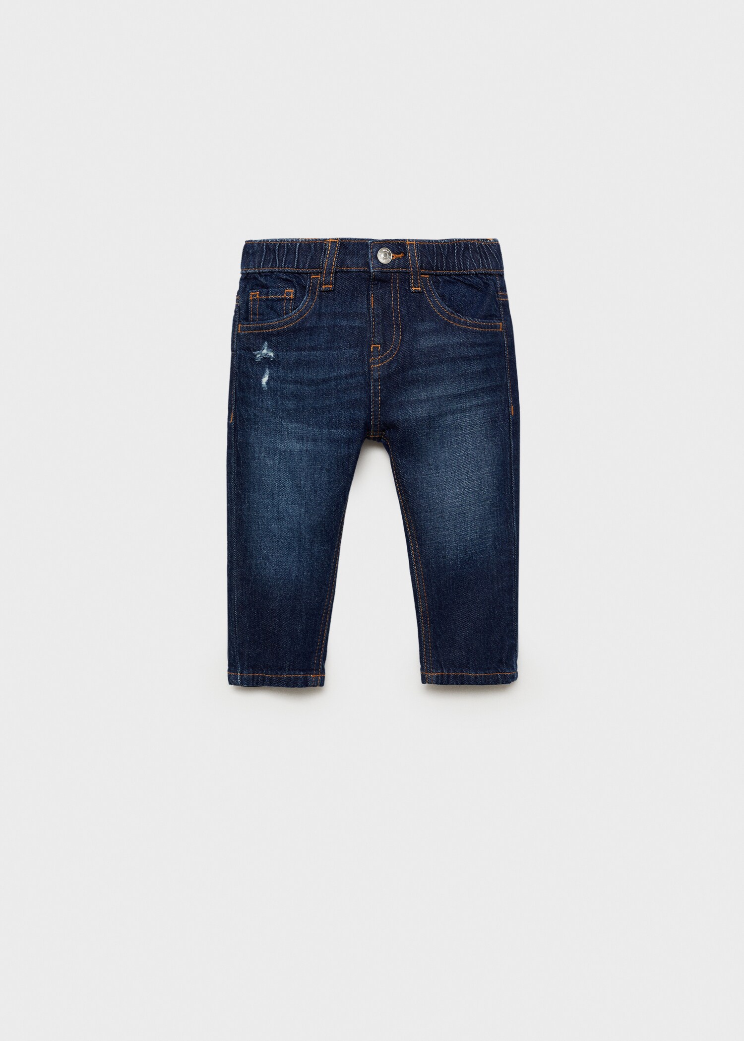 Drawstring waist jeans - Article without model