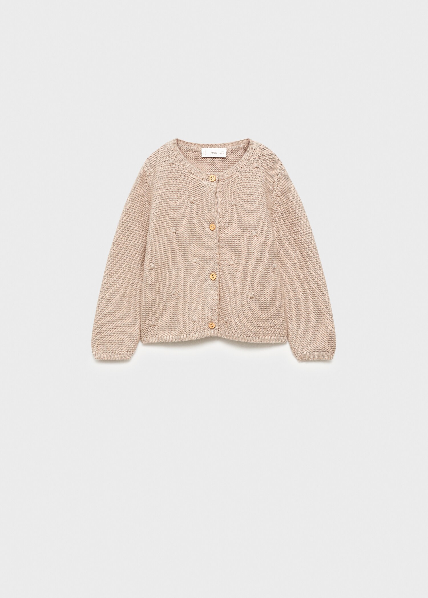 Strickjacke mit Knöpfen - Artikel ohne Model