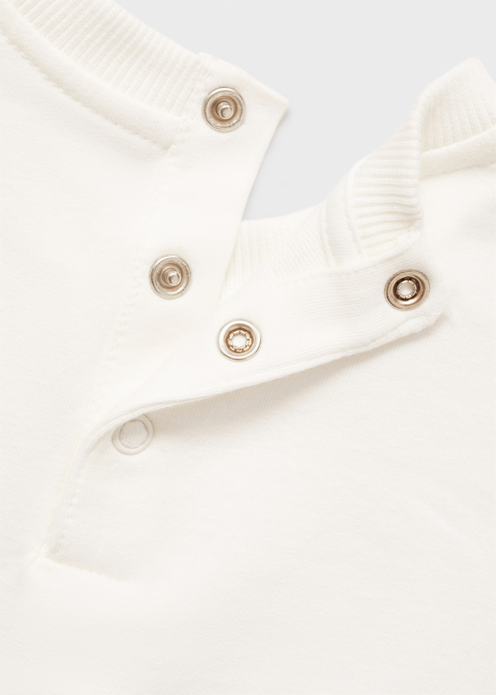 Ruffled cotton sweatshirt - Details of the article 0