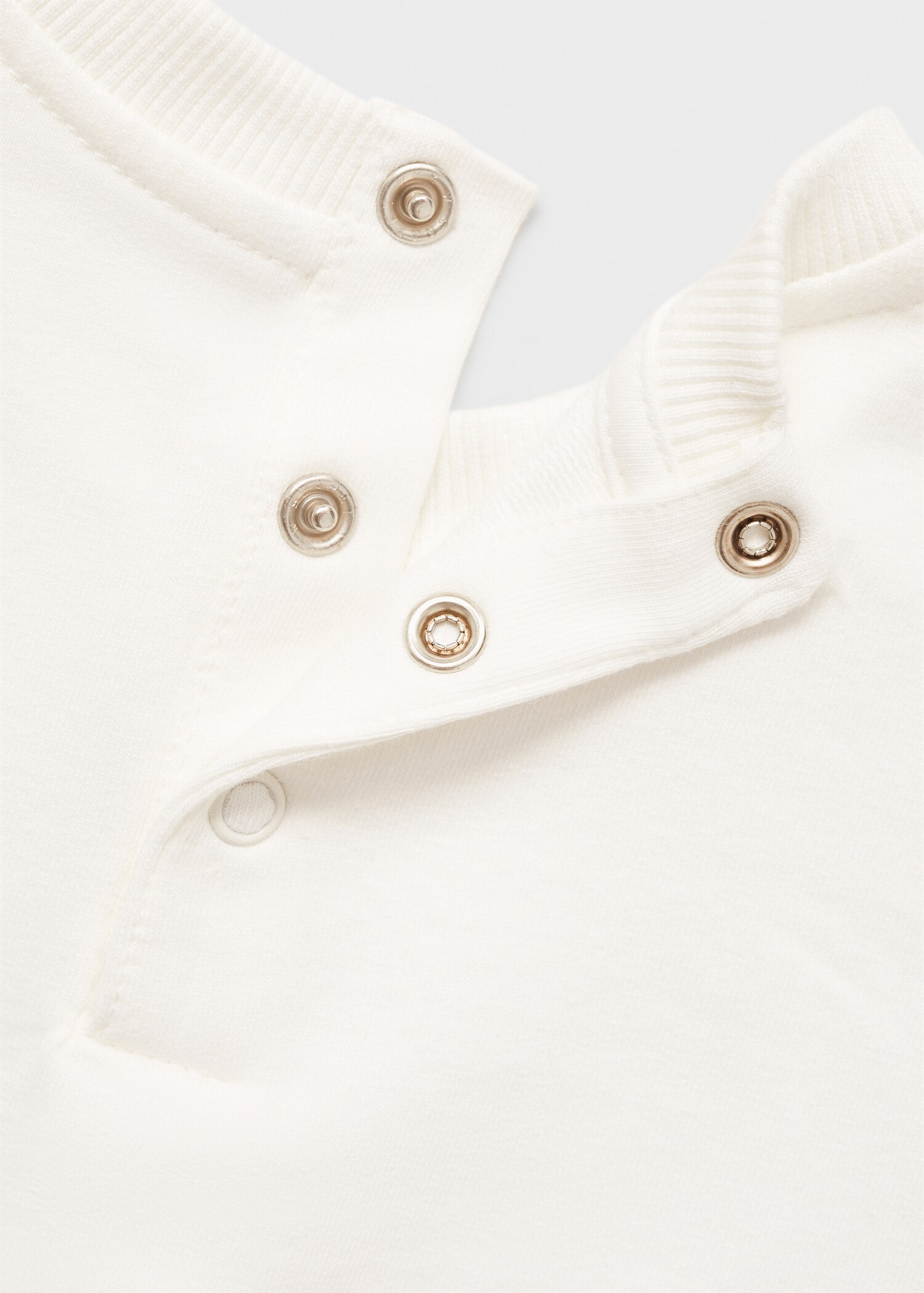 Ruffled cotton sweatshirt - Details of the article 0